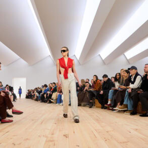 Loewe Spring 2026 Fashion Show Atmosphere