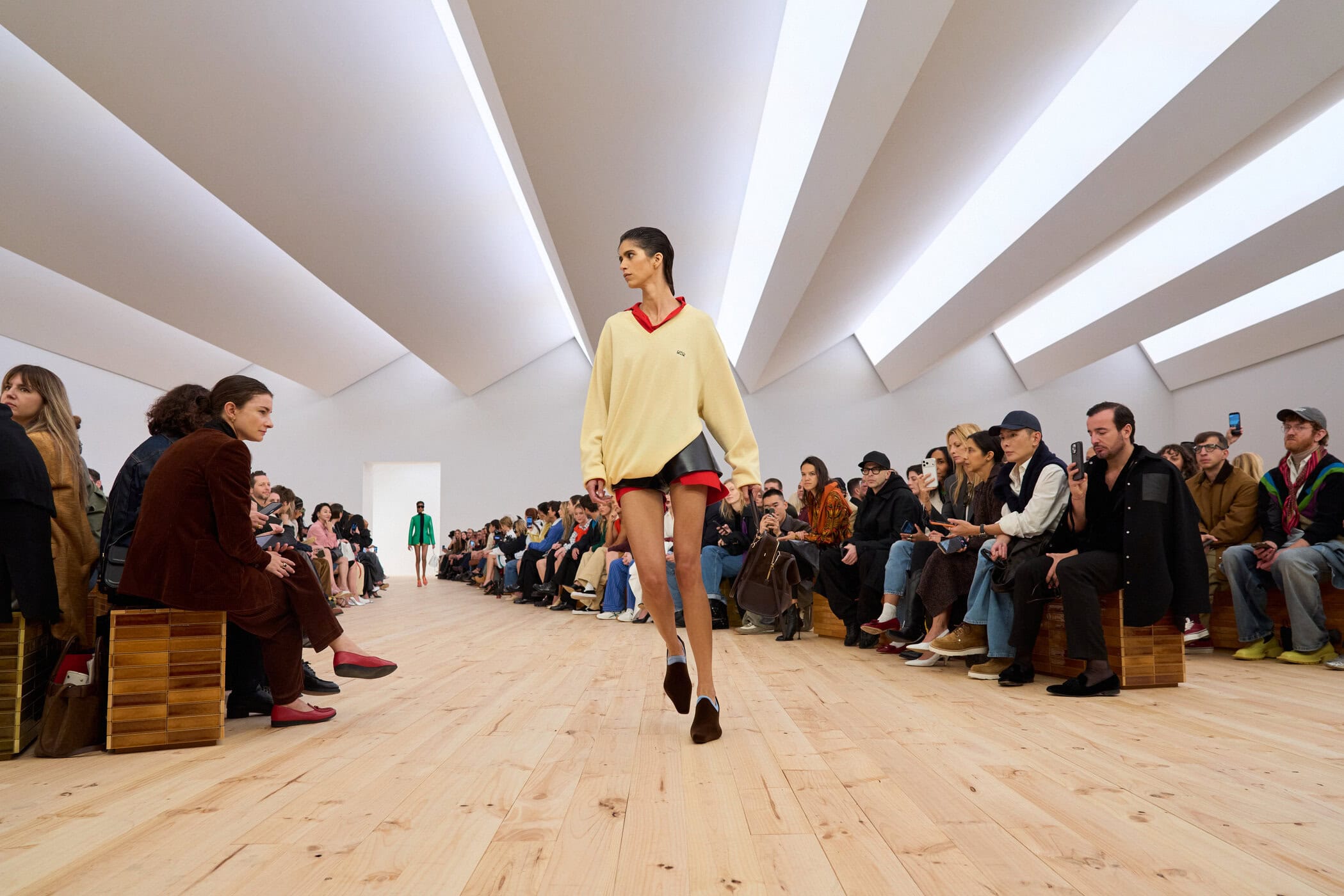 Loewe Spring 2026 Fashion Show Atmosphere