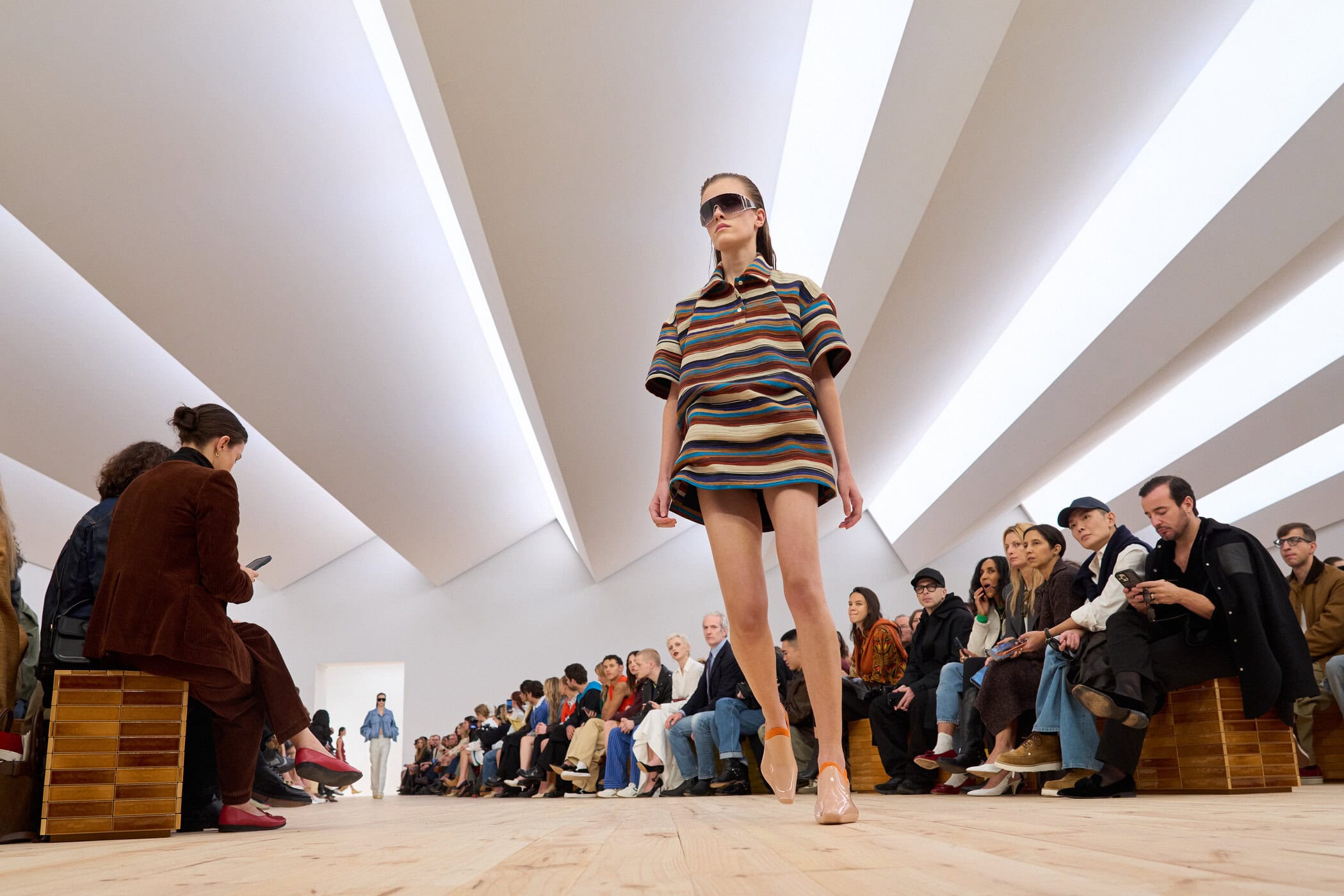 Loewe Spring 2026 Fashion Show Atmosphere