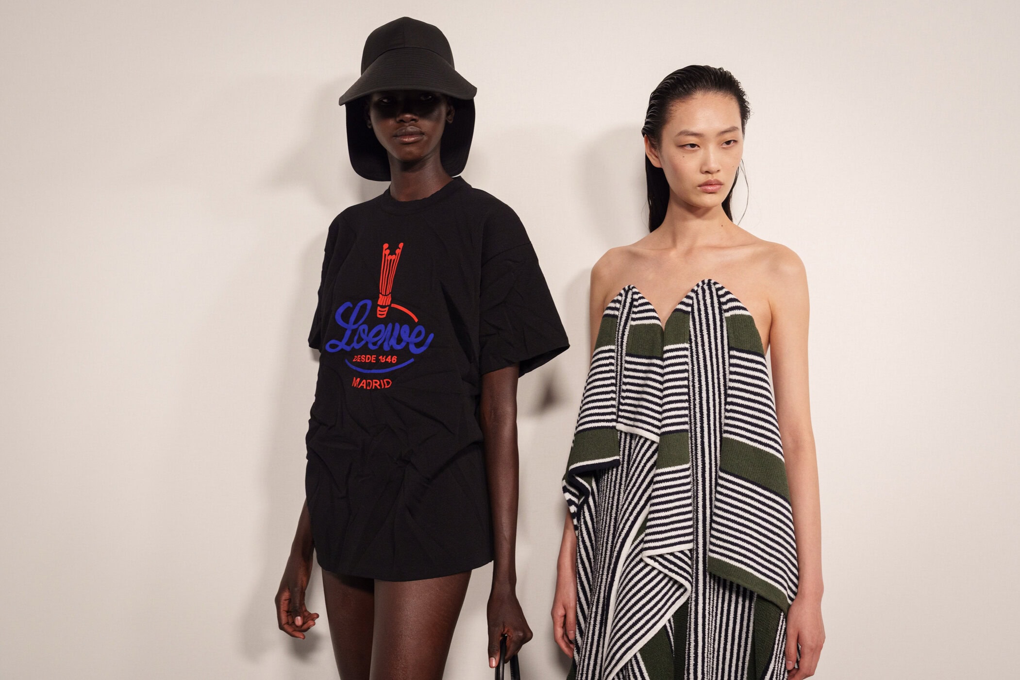 Loewe Spring 2026 Fashion Show Backstage