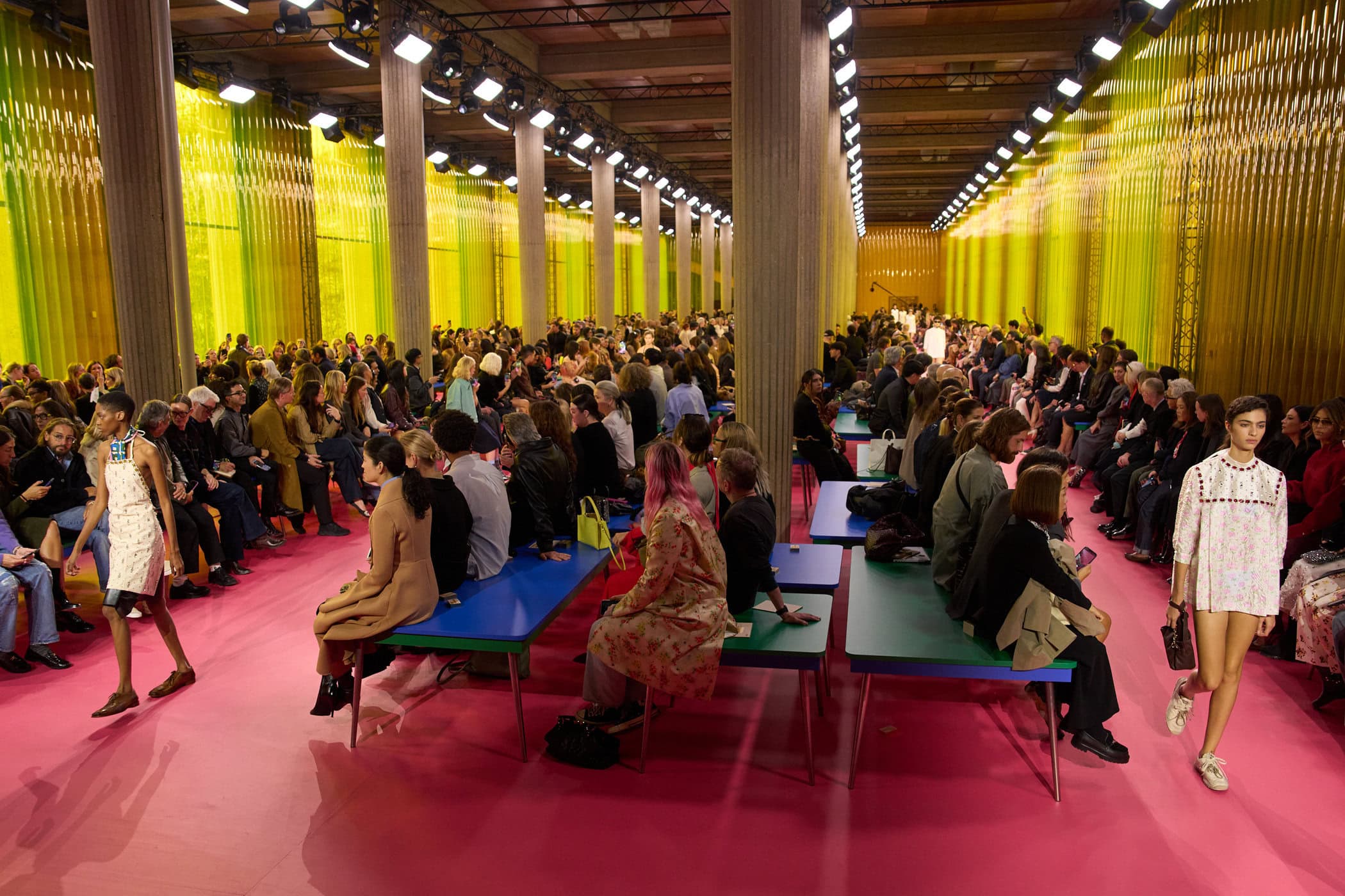 Miu Miu Spring 2026 Fashion Show Atmosphere