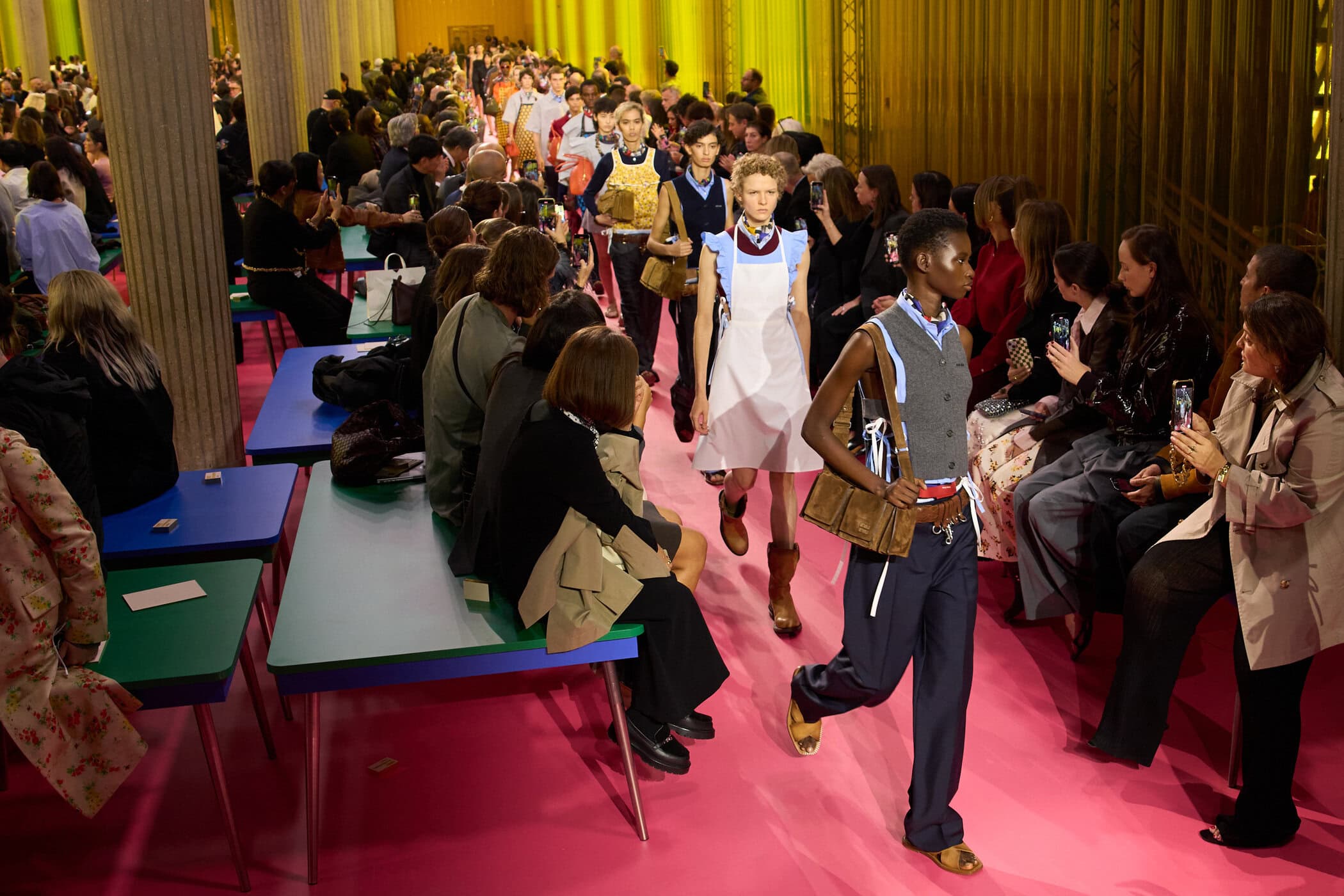 Miu Miu Spring 2026 Fashion Show Atmosphere