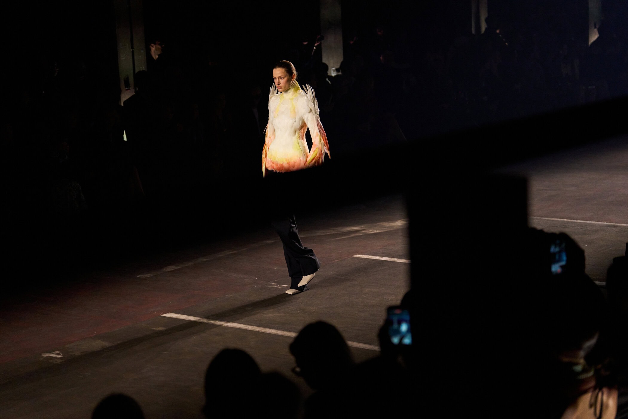 Mugler Spring 2026 Fashion Show Atmosphere