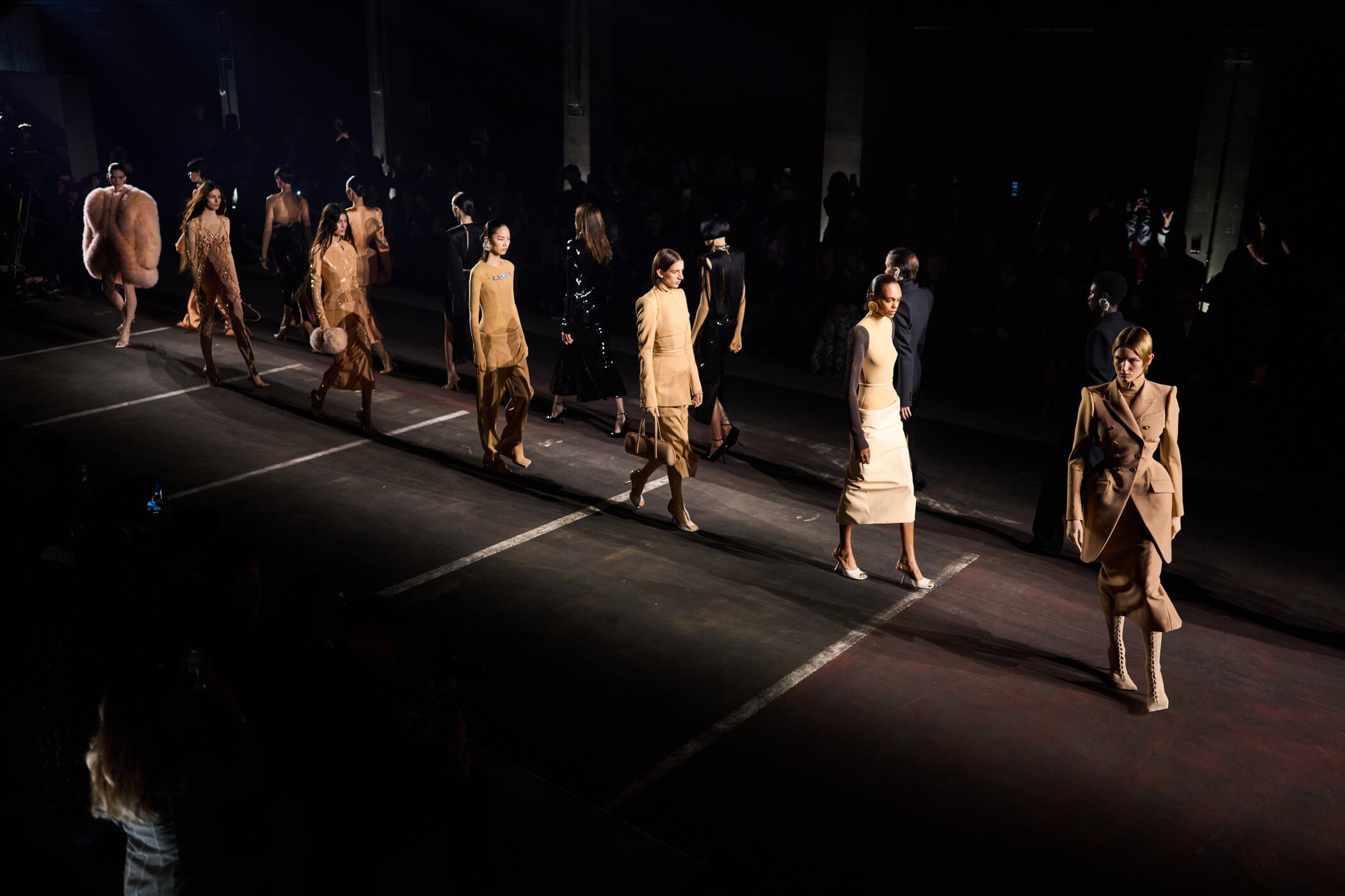 Mugler Spring 2026 Fashion Show Atmosphere
