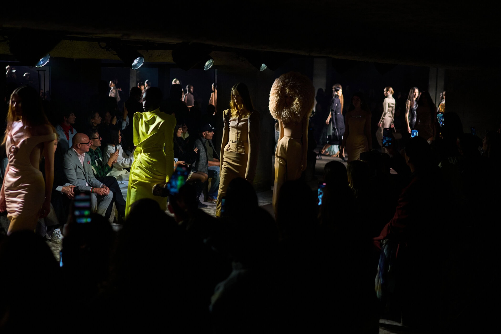 Mugler Spring 2026 Fashion Show Atmosphere