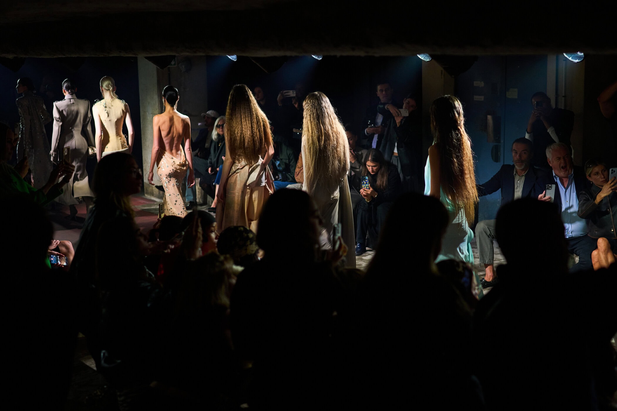 Mugler Spring 2026 Fashion Show Atmosphere