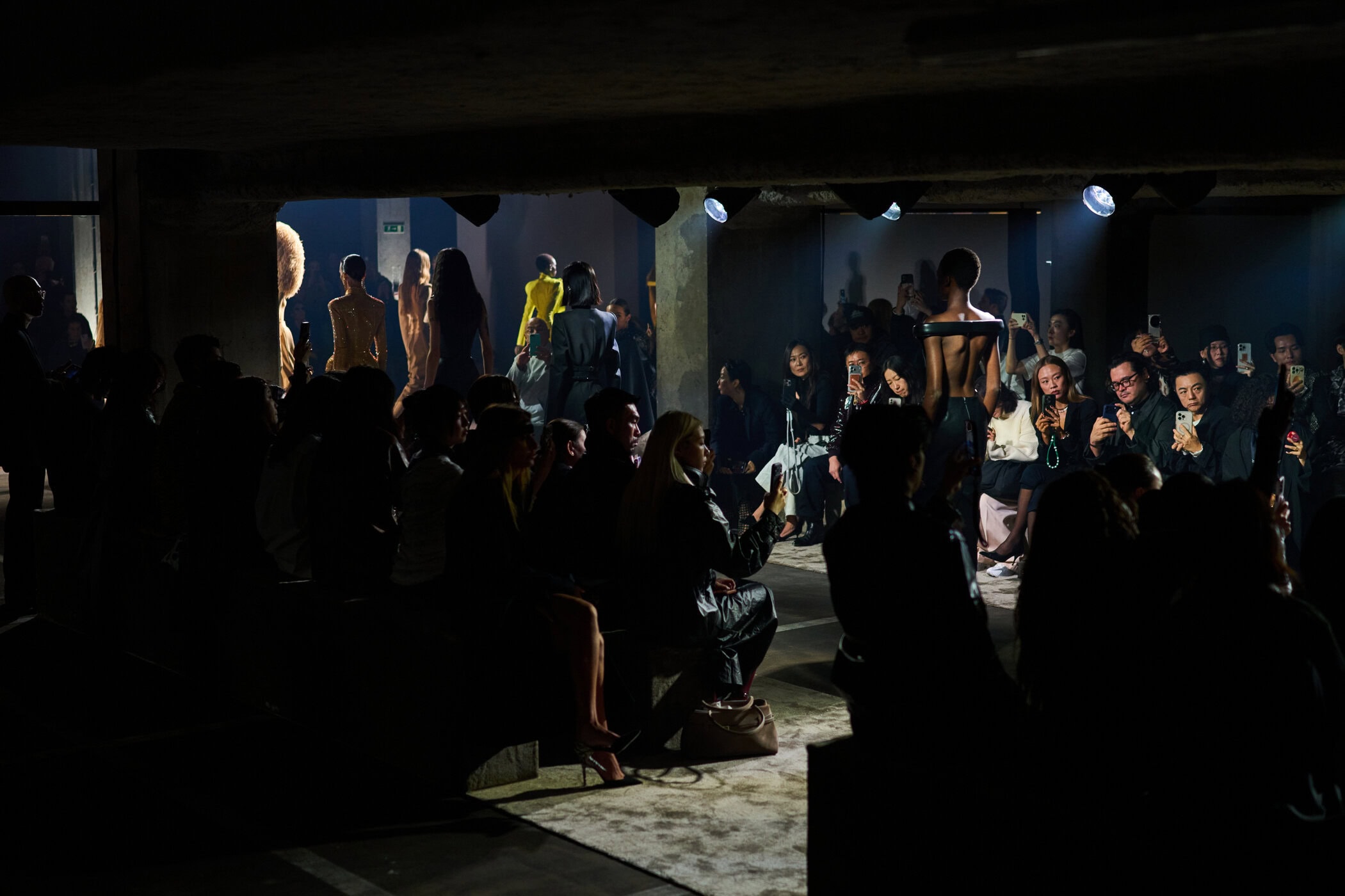 Mugler Spring 2026 Fashion Show Atmosphere