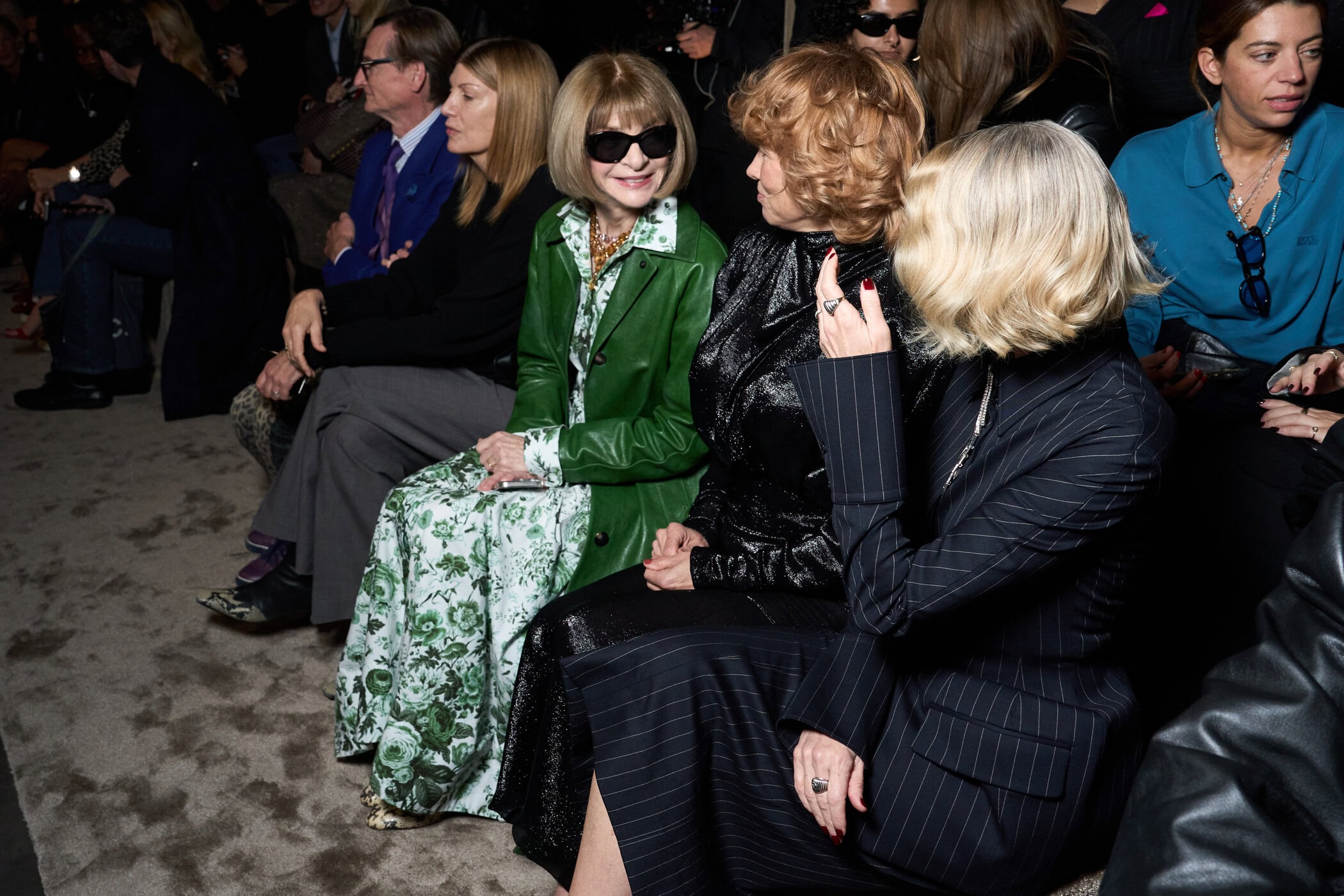 Mugler Spring 2026 Fashion Show Front Row