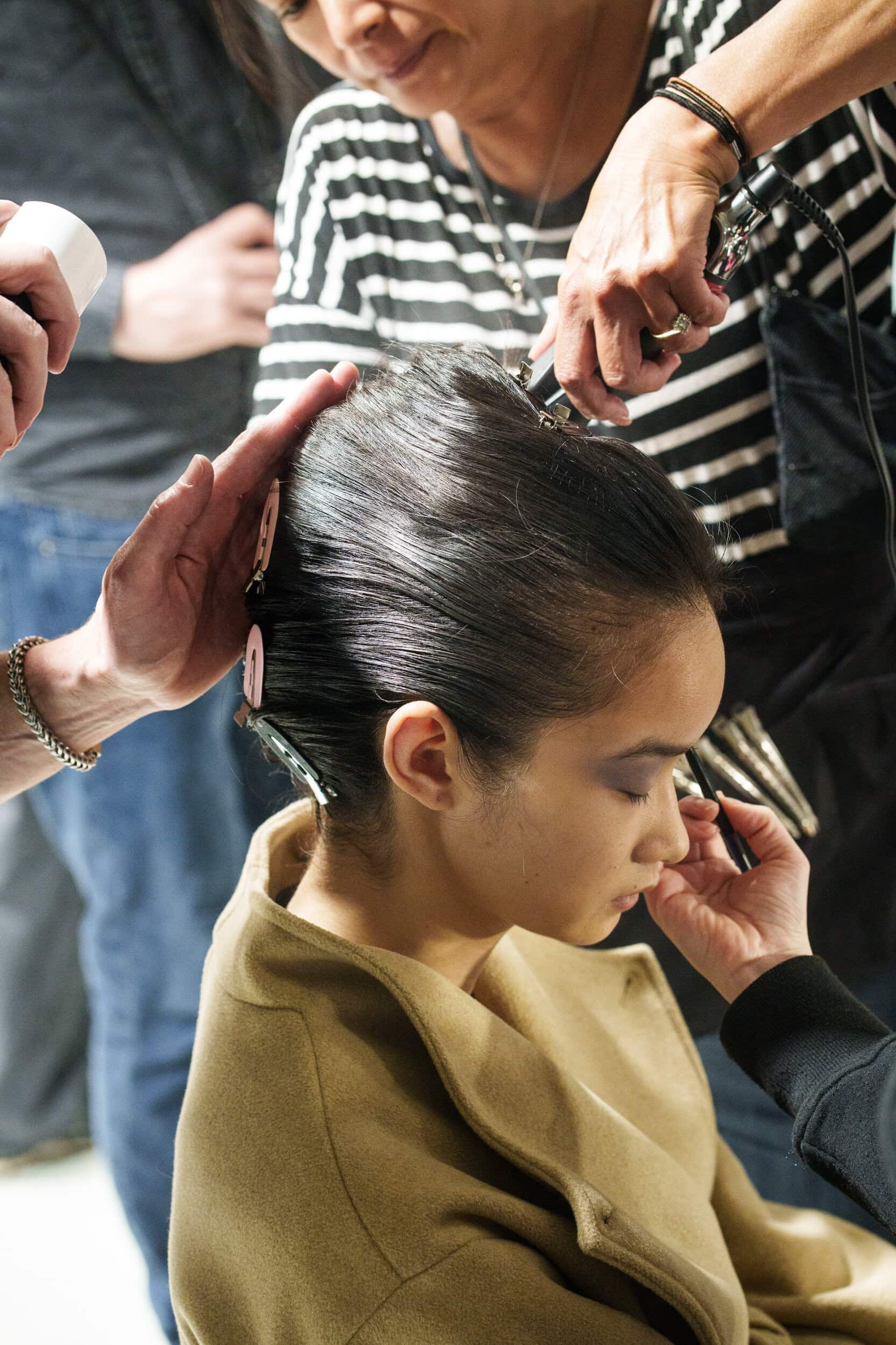 Niccolo Pasqualetti Spring 2026 Fashion Show Backstage