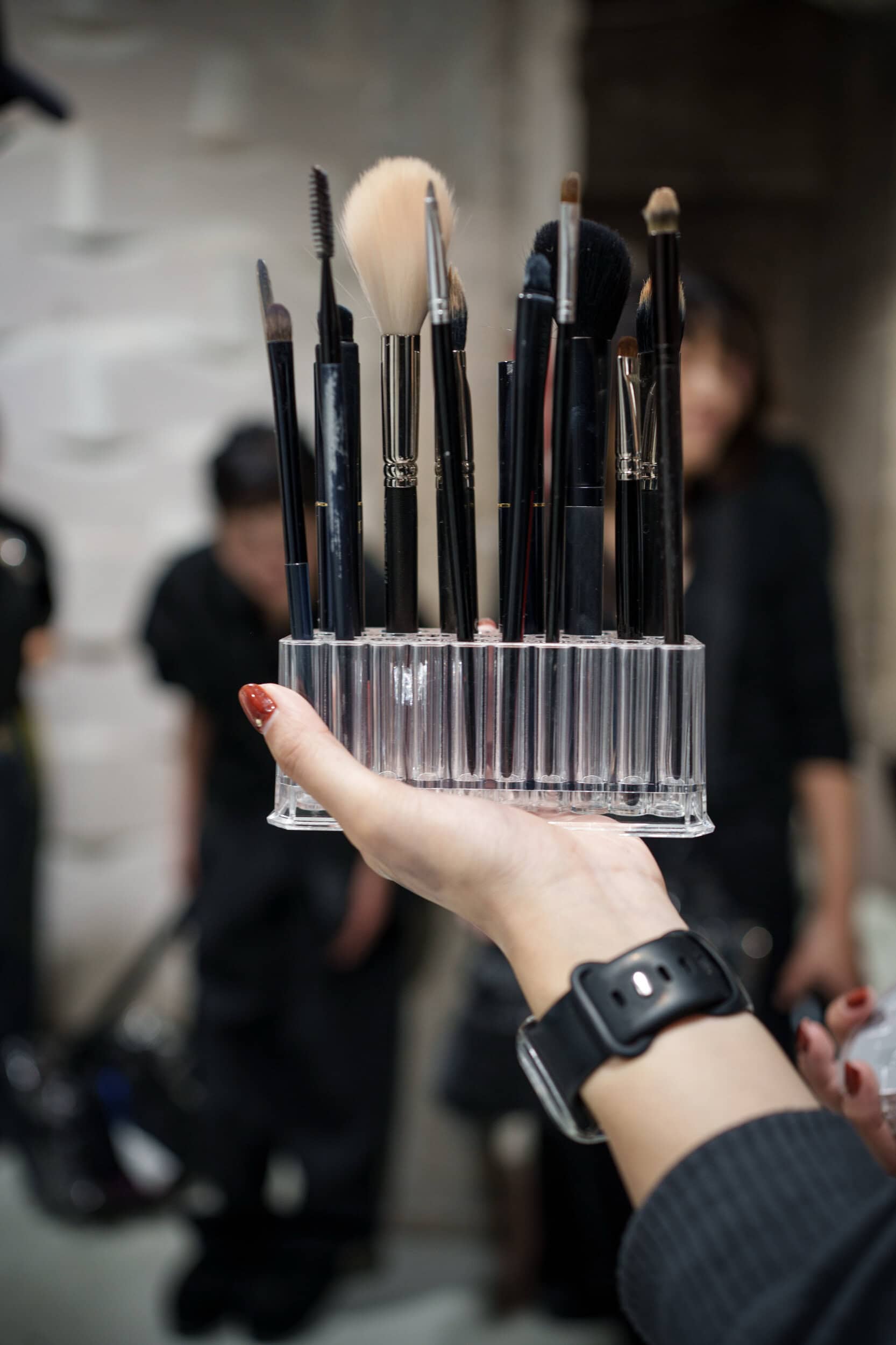 Niccolo Pasqualetti Spring 2026 Fashion Show Backstage