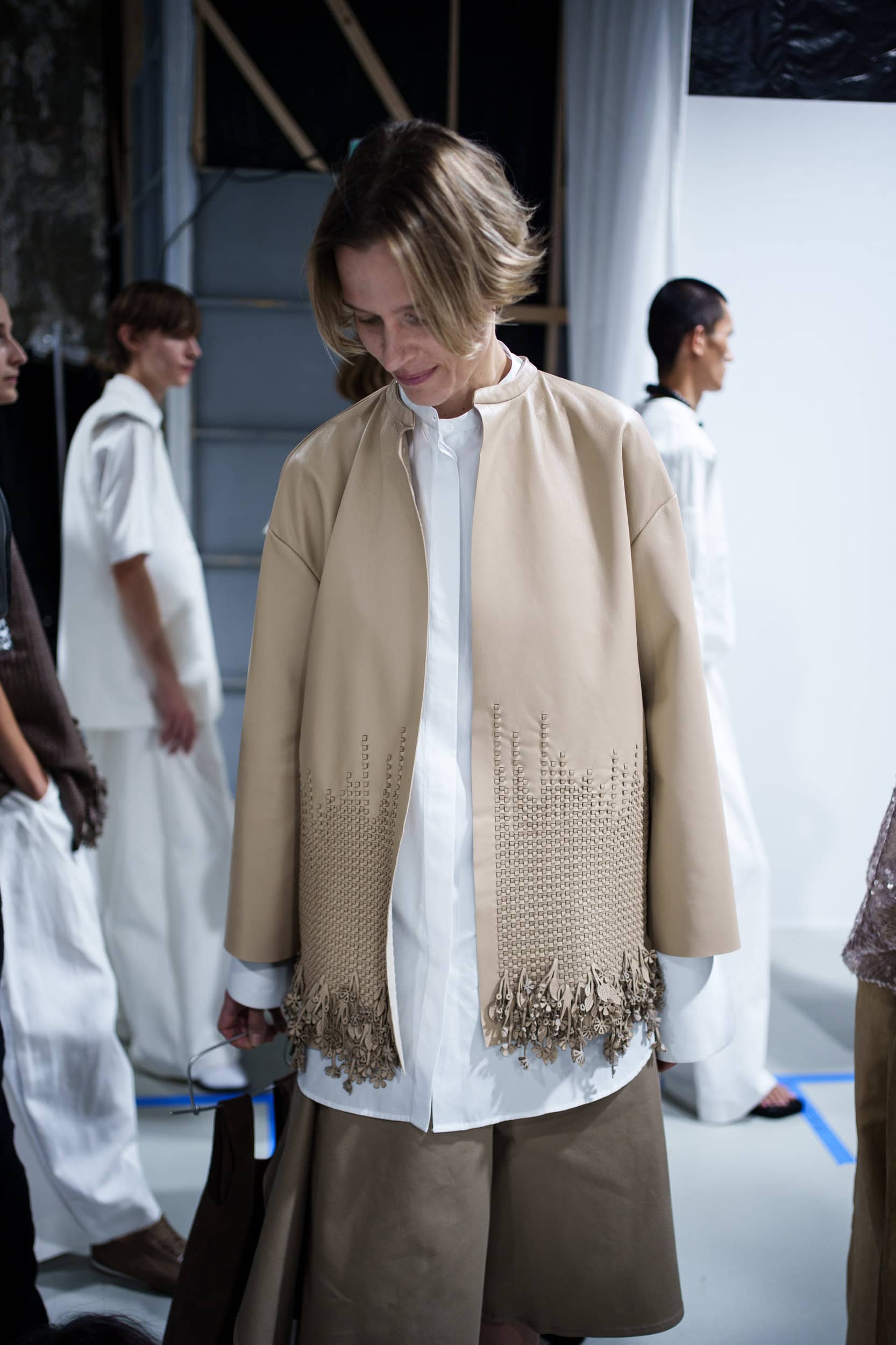 Niccolo Pasqualetti Spring 2026 Fashion Show Backstage