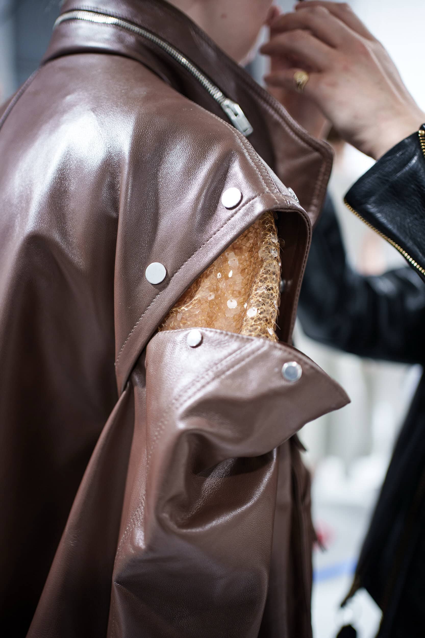 Niccolo Pasqualetti Spring 2026 Fashion Show Backstage