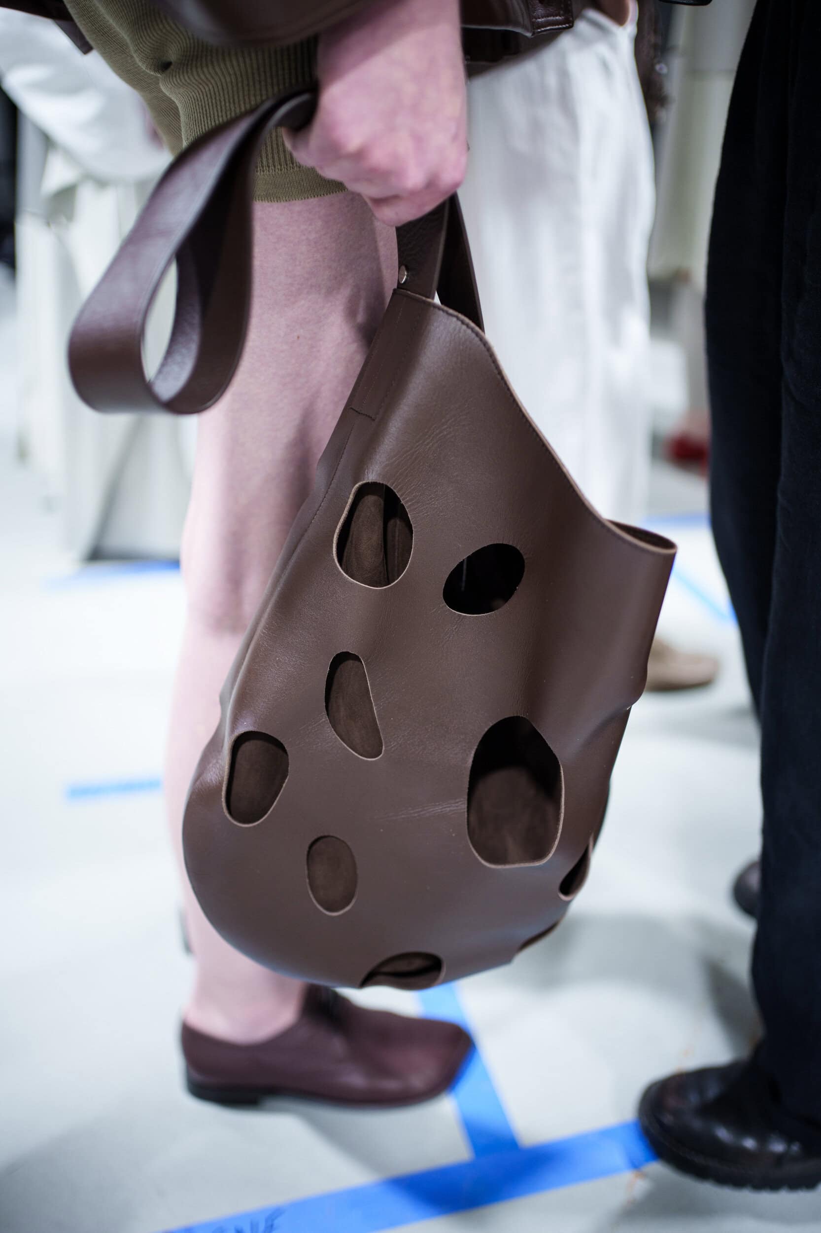 Niccolo Pasqualetti Spring 2026 Fashion Show Backstage