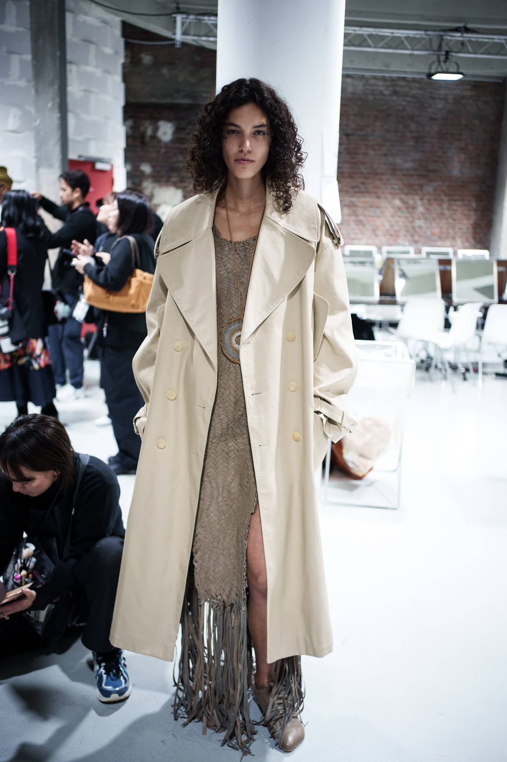 Niccolo Pasqualetti Spring 2026 Fashion Show Backstage
