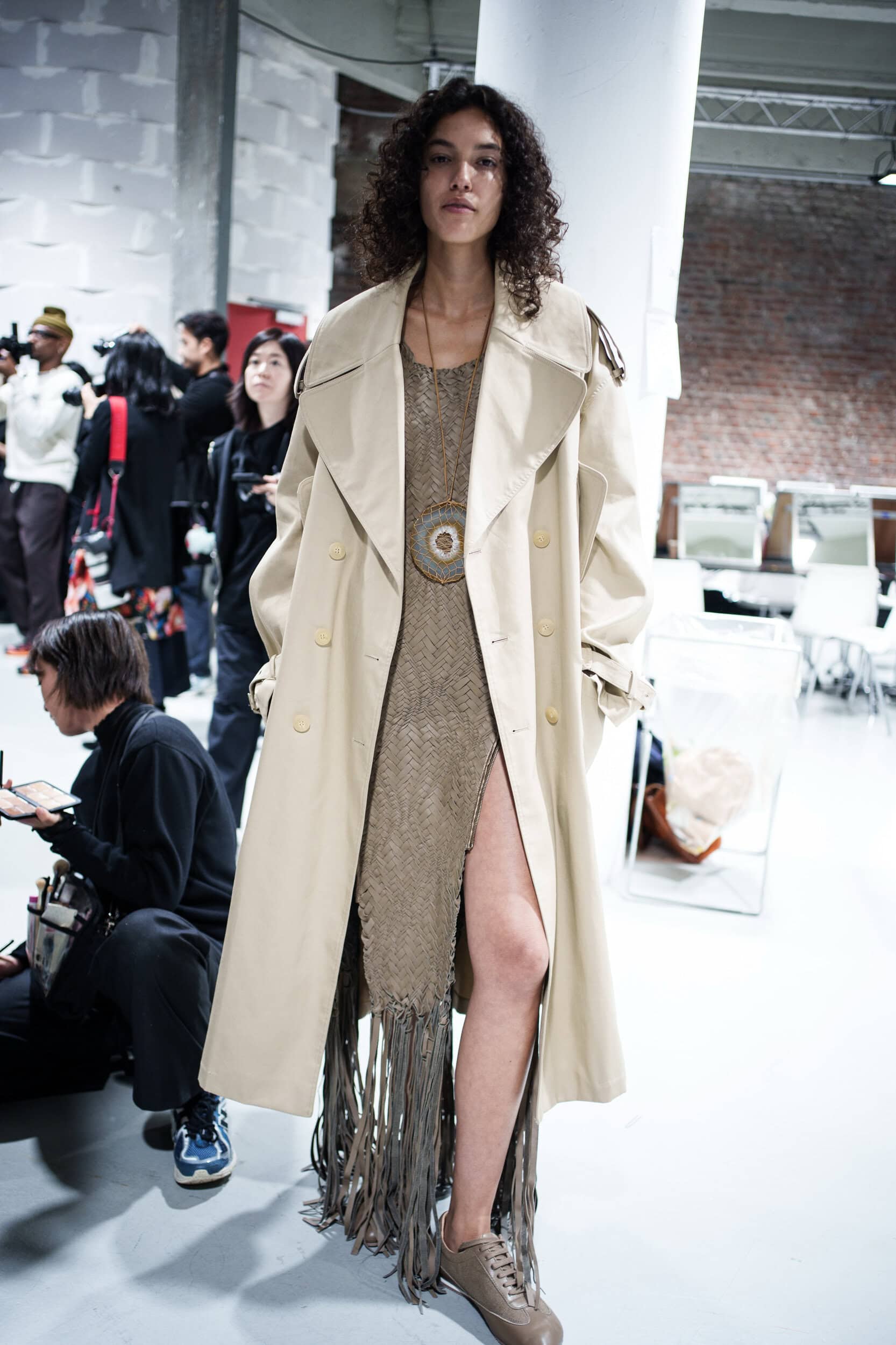 Niccolo Pasqualetti Spring 2026 Fashion Show Backstage