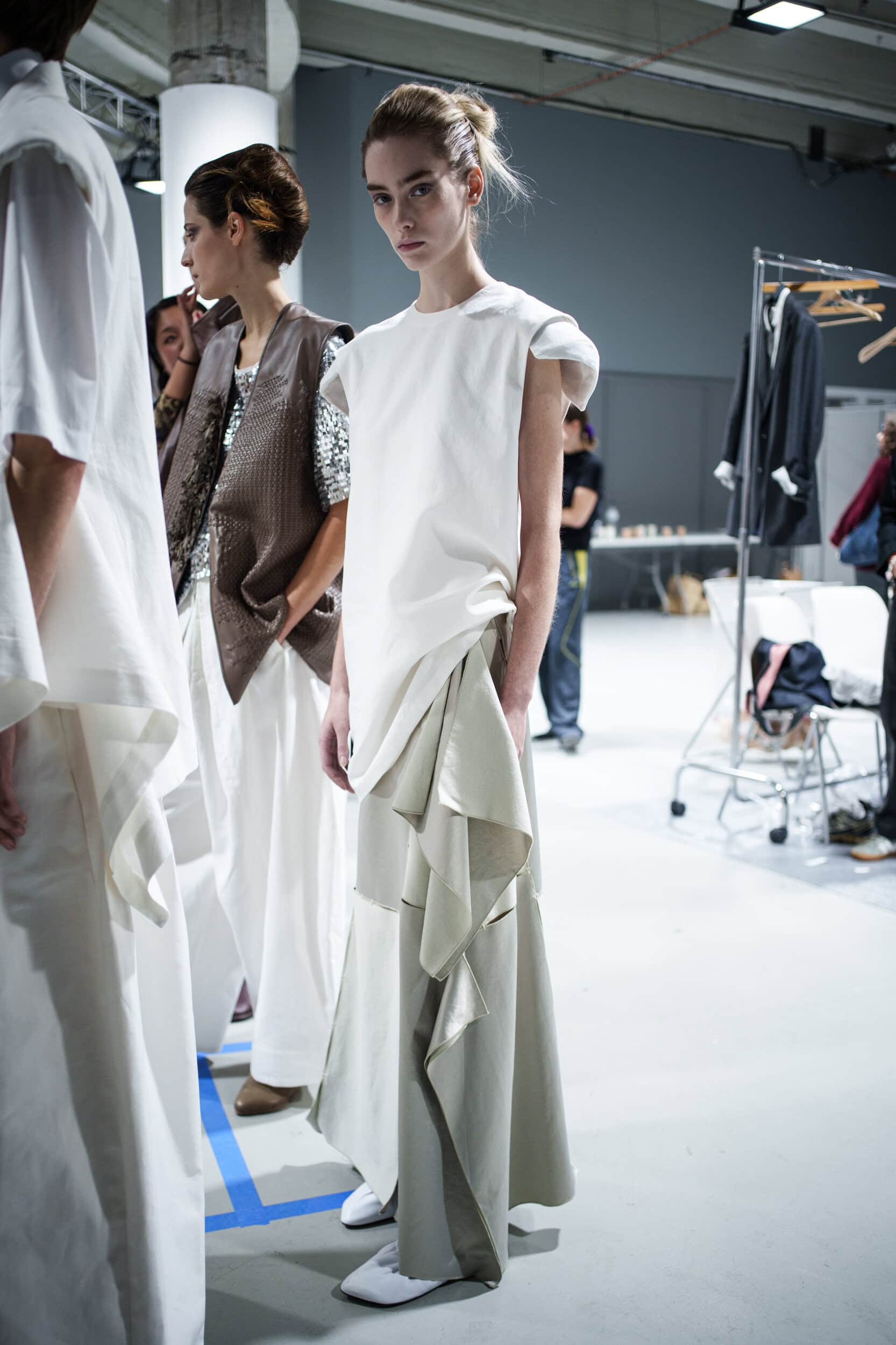Niccolo Pasqualetti Spring 2026 Fashion Show Backstage