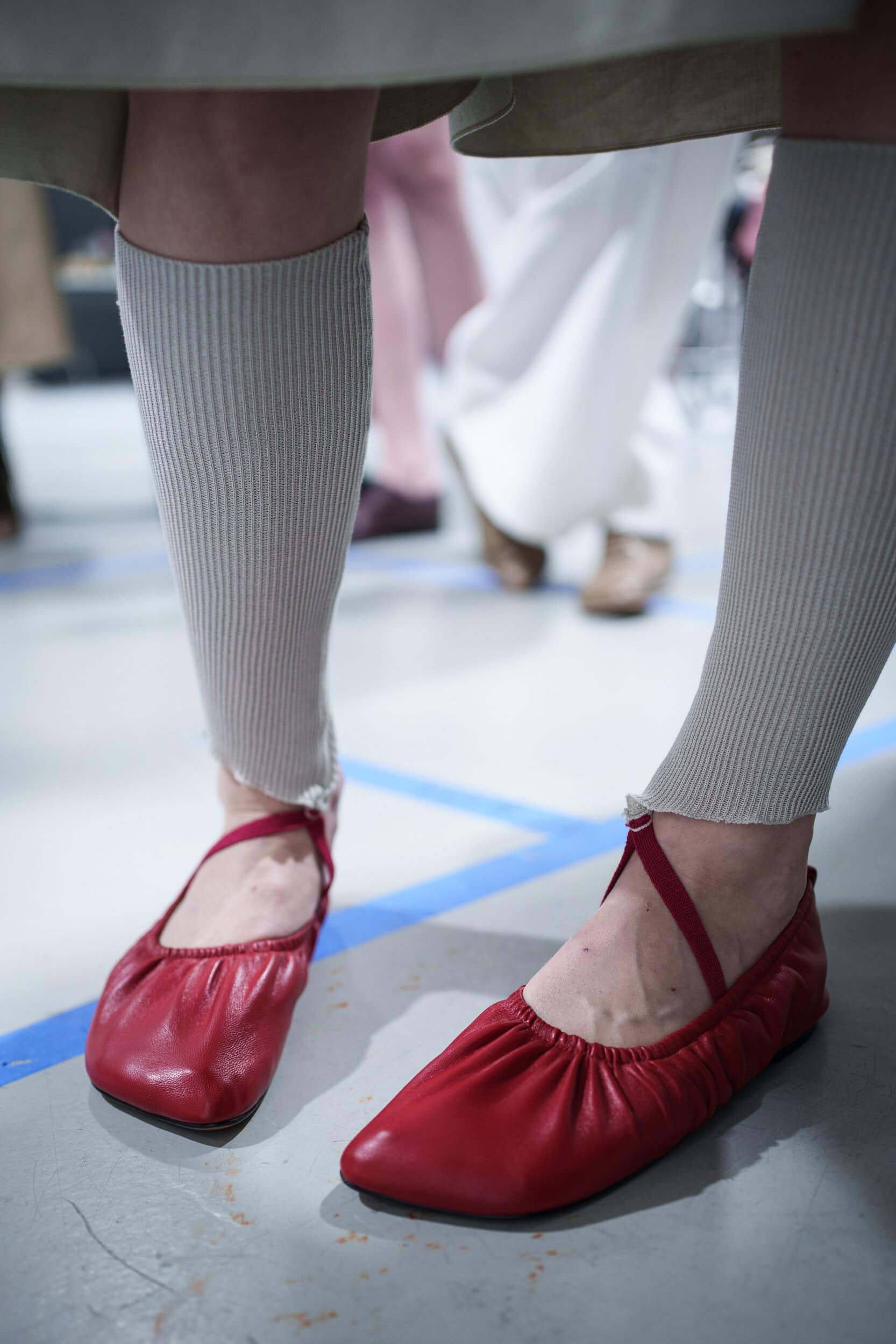 Niccolo Pasqualetti Spring 2026 Fashion Show Backstage