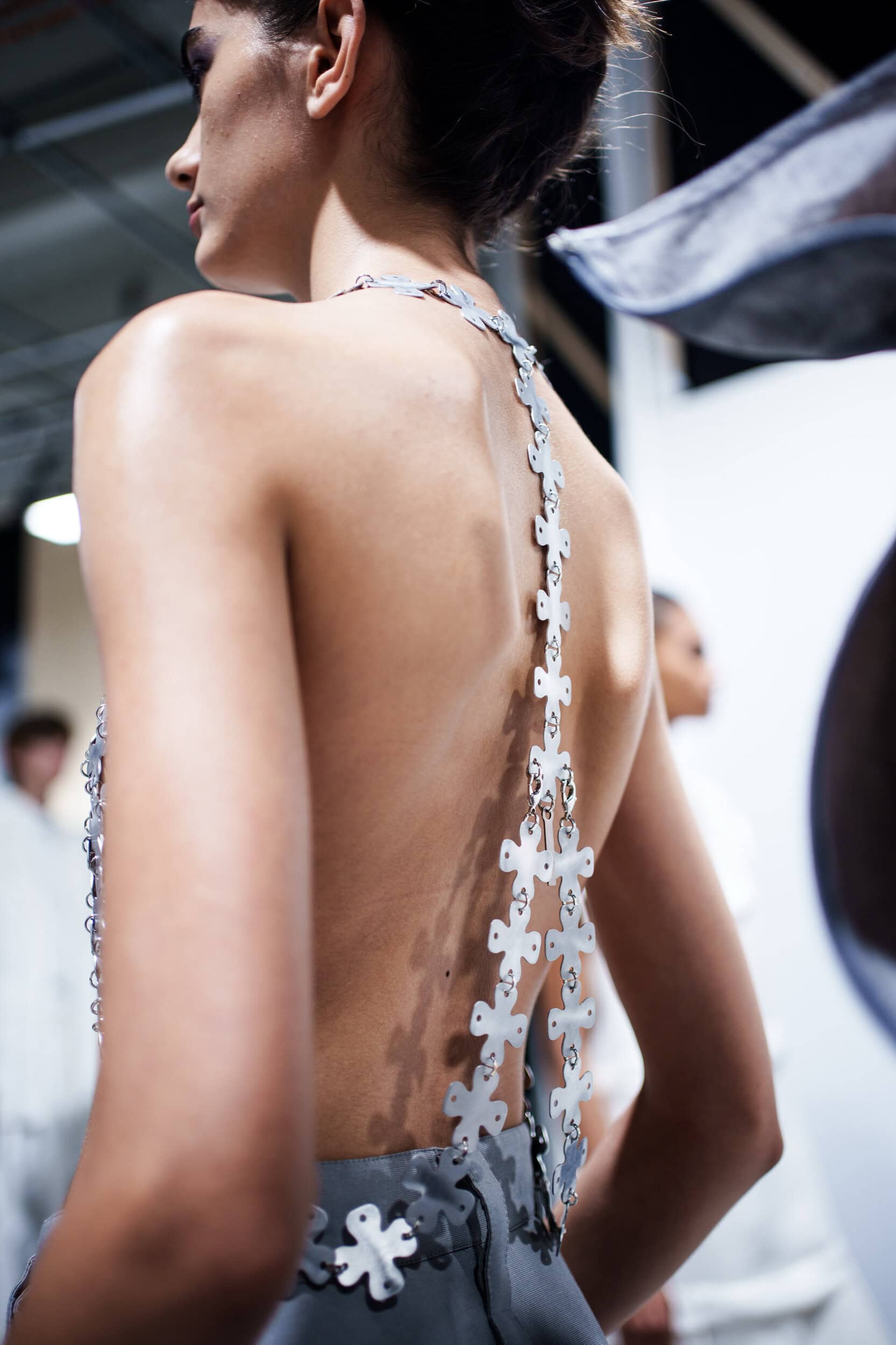 Niccolo Pasqualetti Spring 2026 Fashion Show Backstage