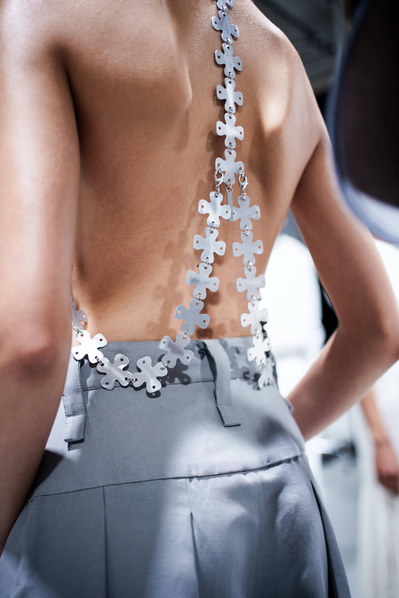 Niccolo Pasqualetti Spring 2026 Fashion Show Backstage