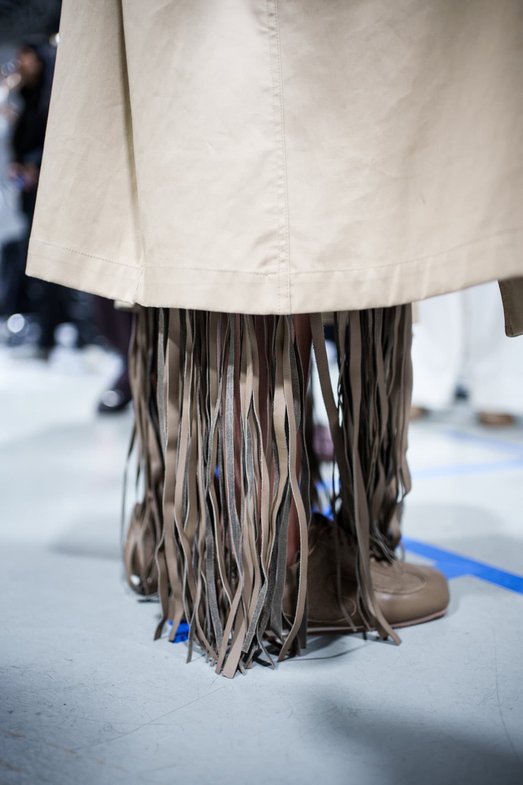 Niccolo Pasqualetti Spring 2026 Fashion Show Backstage