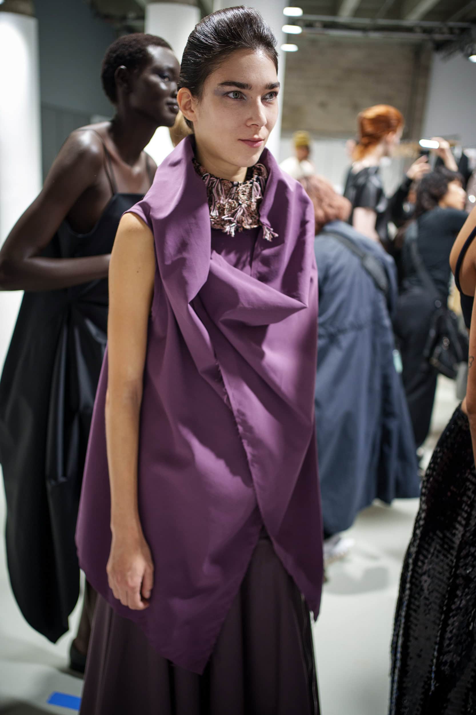 Niccolo Pasqualetti Spring 2026 Fashion Show Backstage