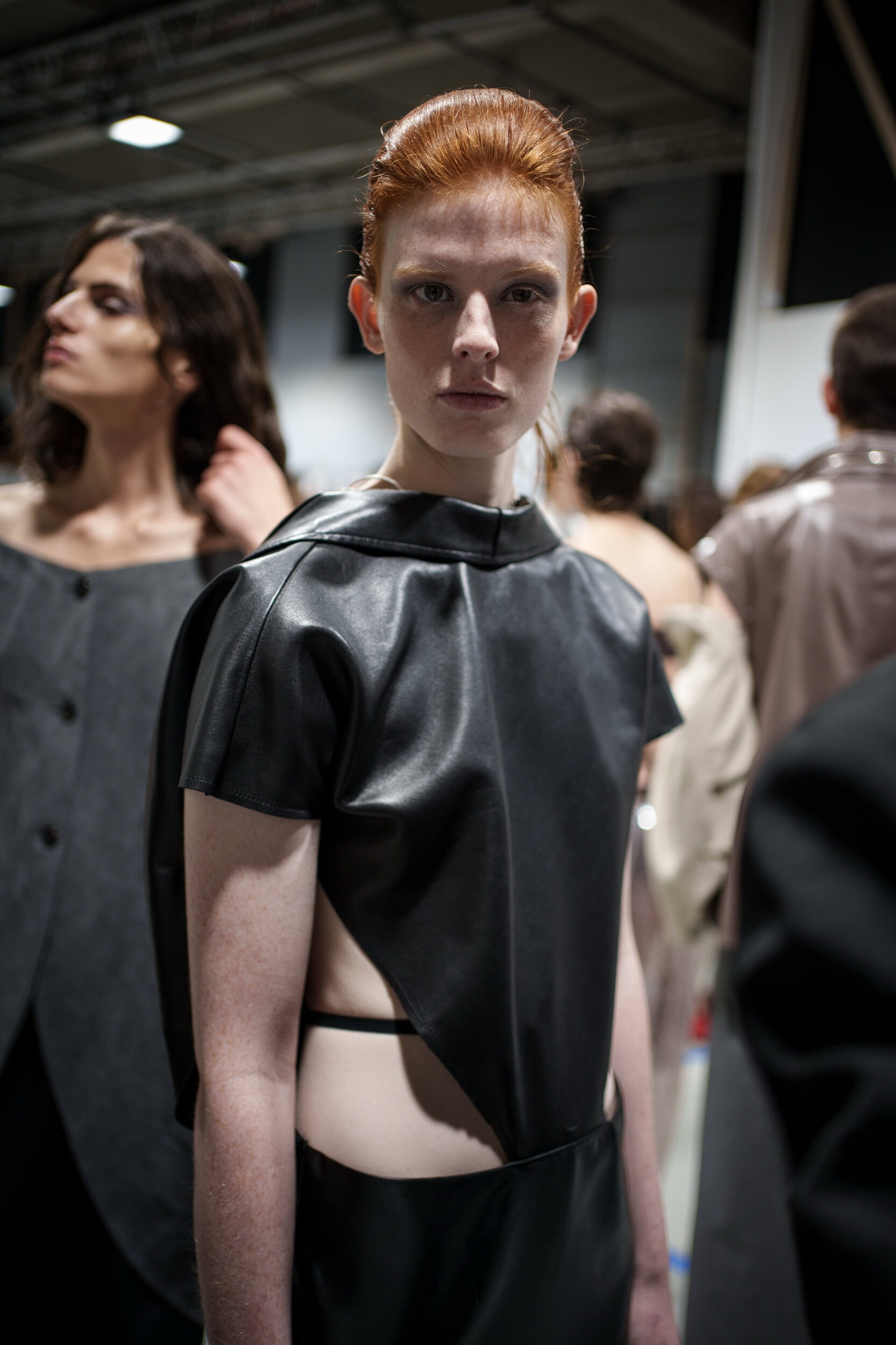 Niccolo Pasqualetti Spring 2026 Fashion Show Backstage