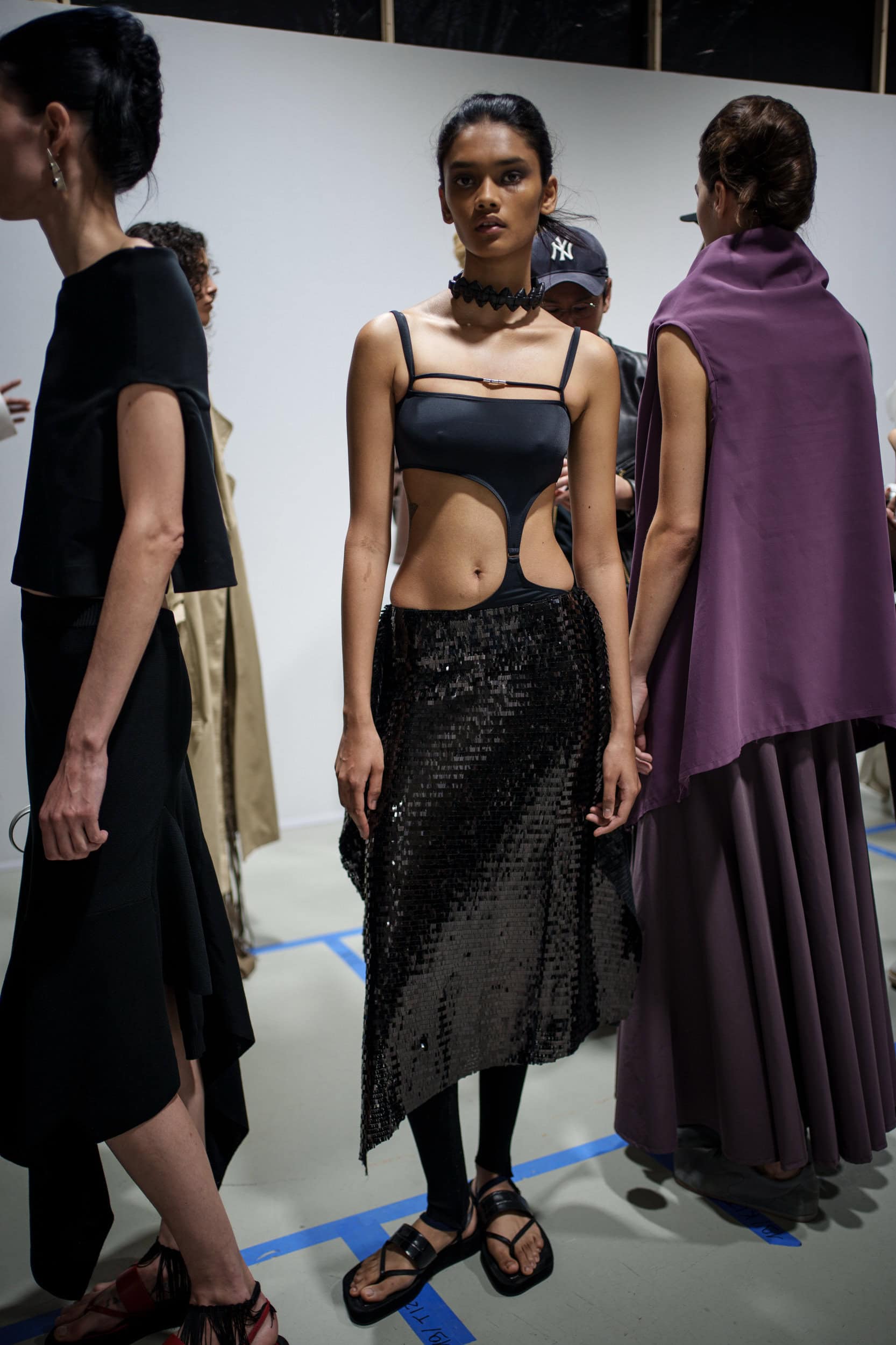 Niccolo Pasqualetti Spring 2026 Fashion Show Backstage