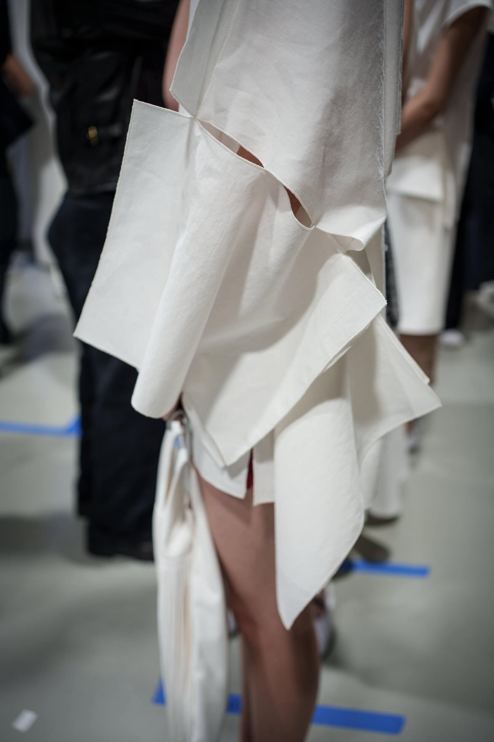 Niccolo Pasqualetti Spring 2026 Fashion Show Backstage