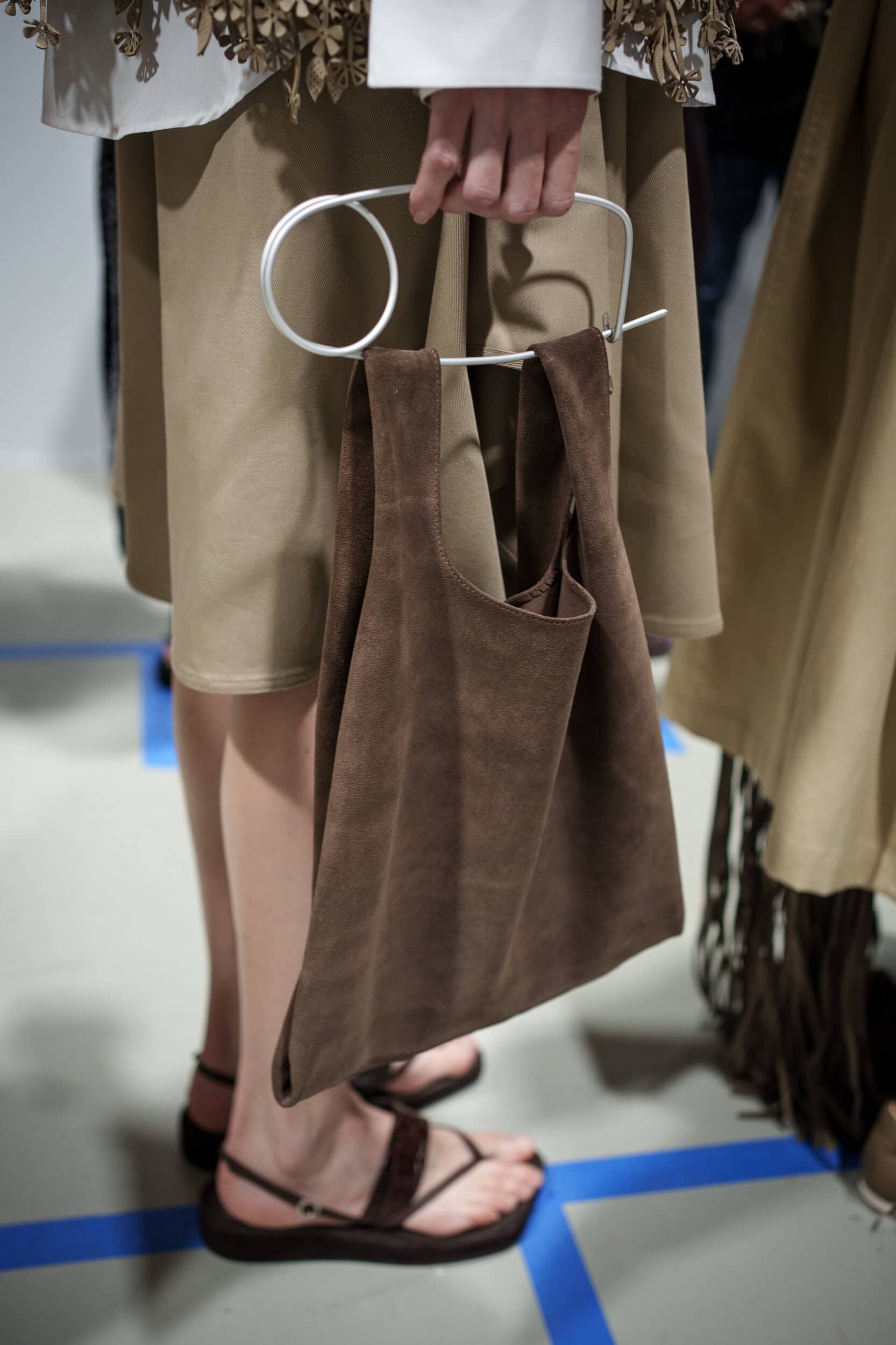 Niccolo Pasqualetti Spring 2026 Fashion Show Backstage