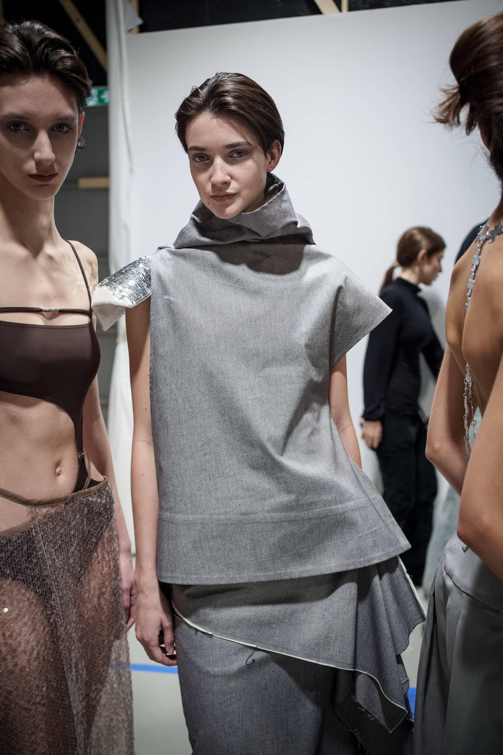 Niccolo Pasqualetti Spring 2026 Fashion Show Backstage