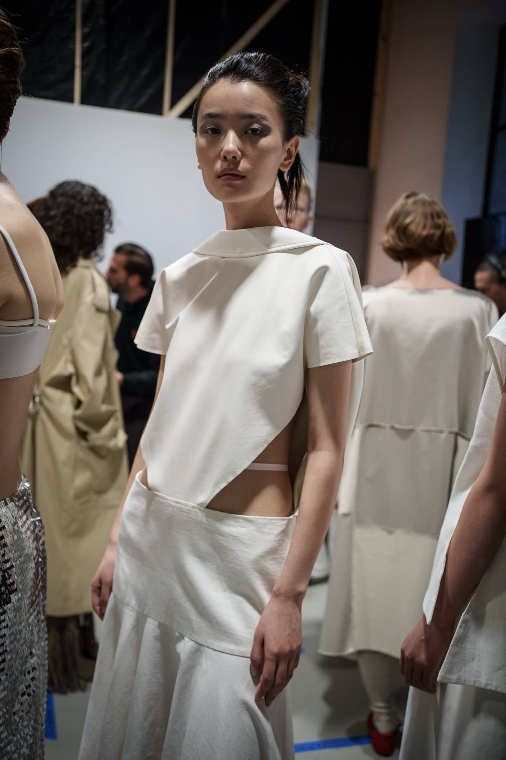 Niccolo Pasqualetti Spring 2026 Fashion Show Backstage