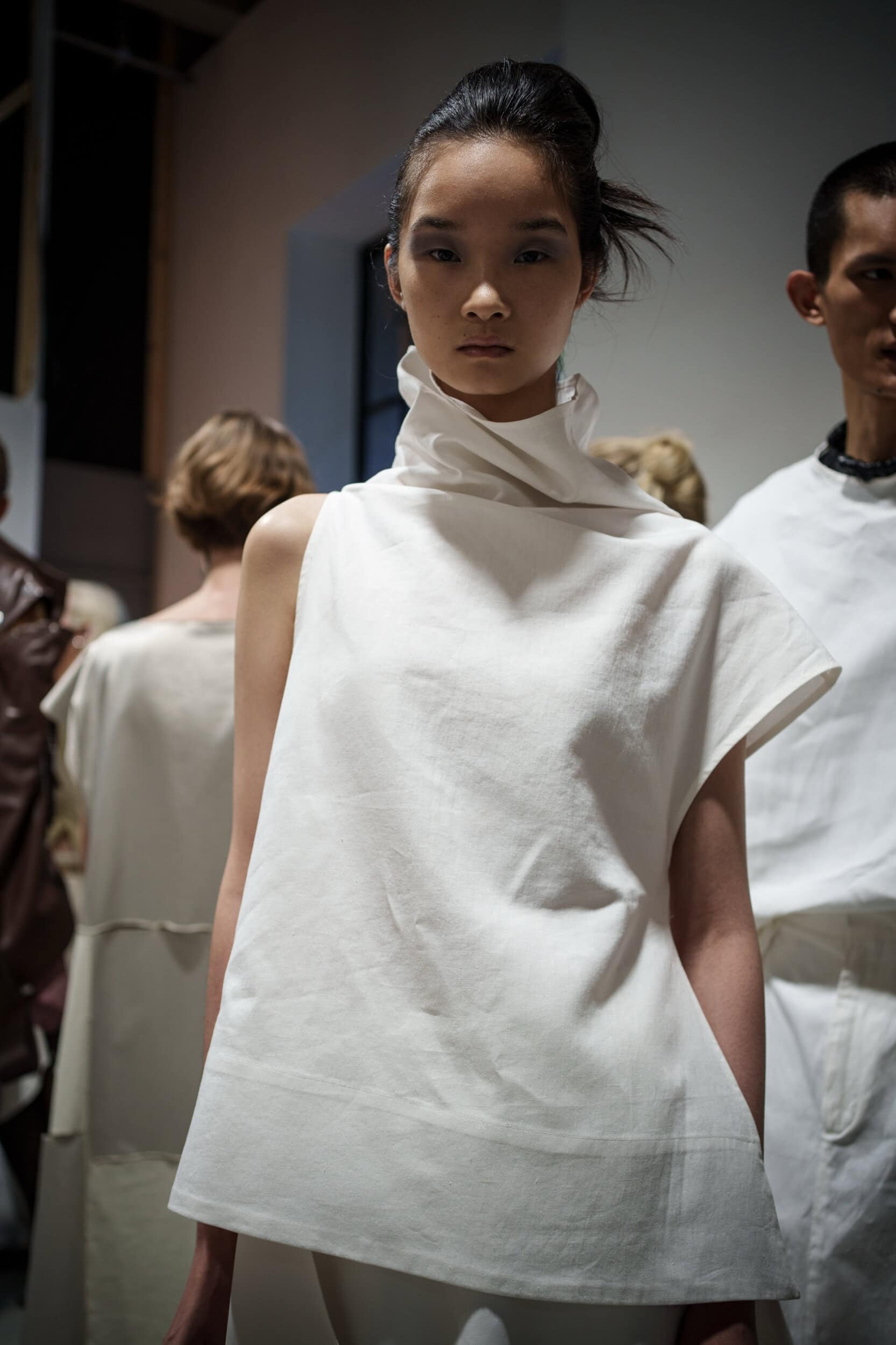 Niccolo Pasqualetti Spring 2026 Fashion Show Backstage