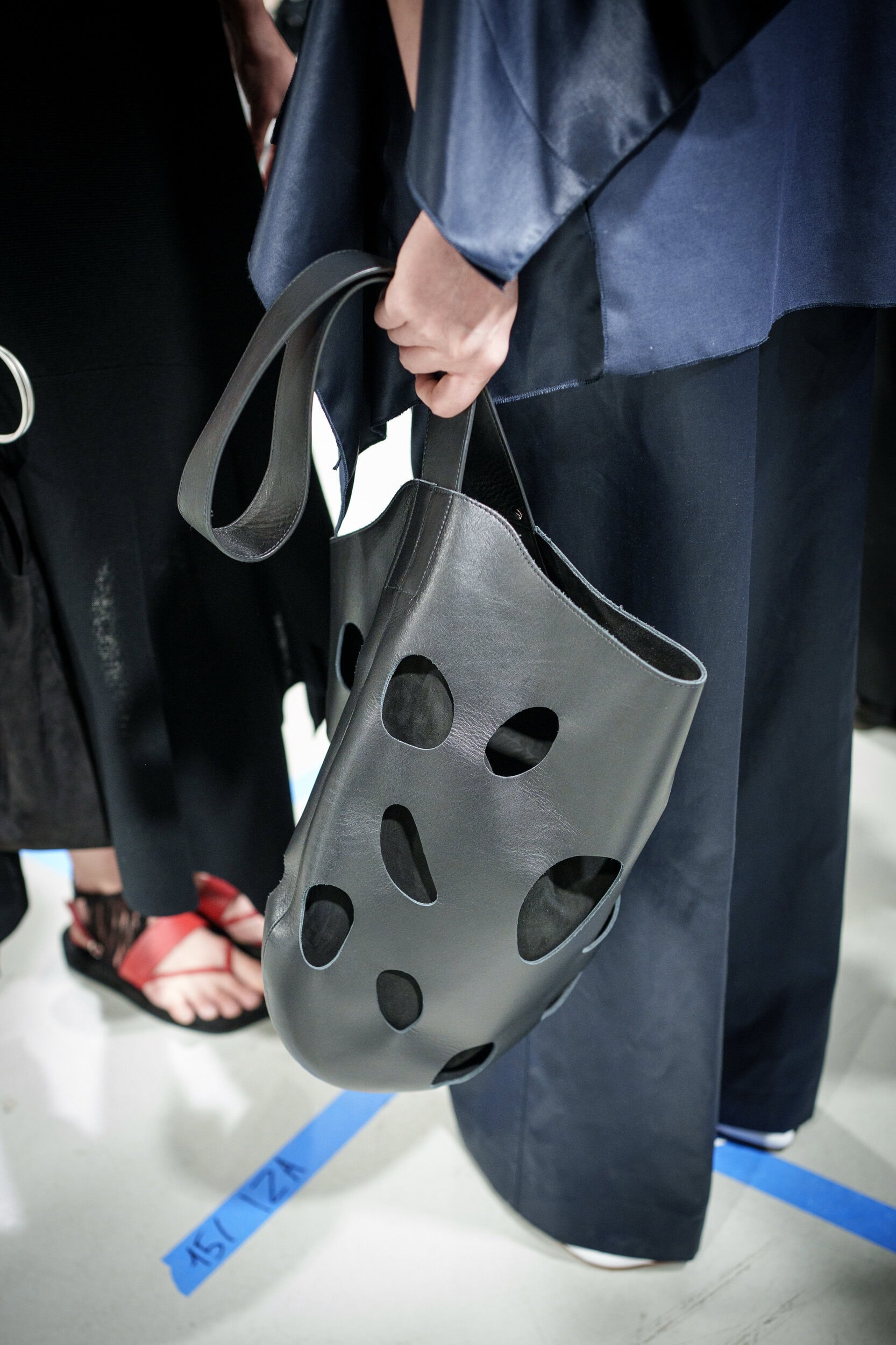 Niccolo Pasqualetti Spring 2026 Fashion Show Backstage