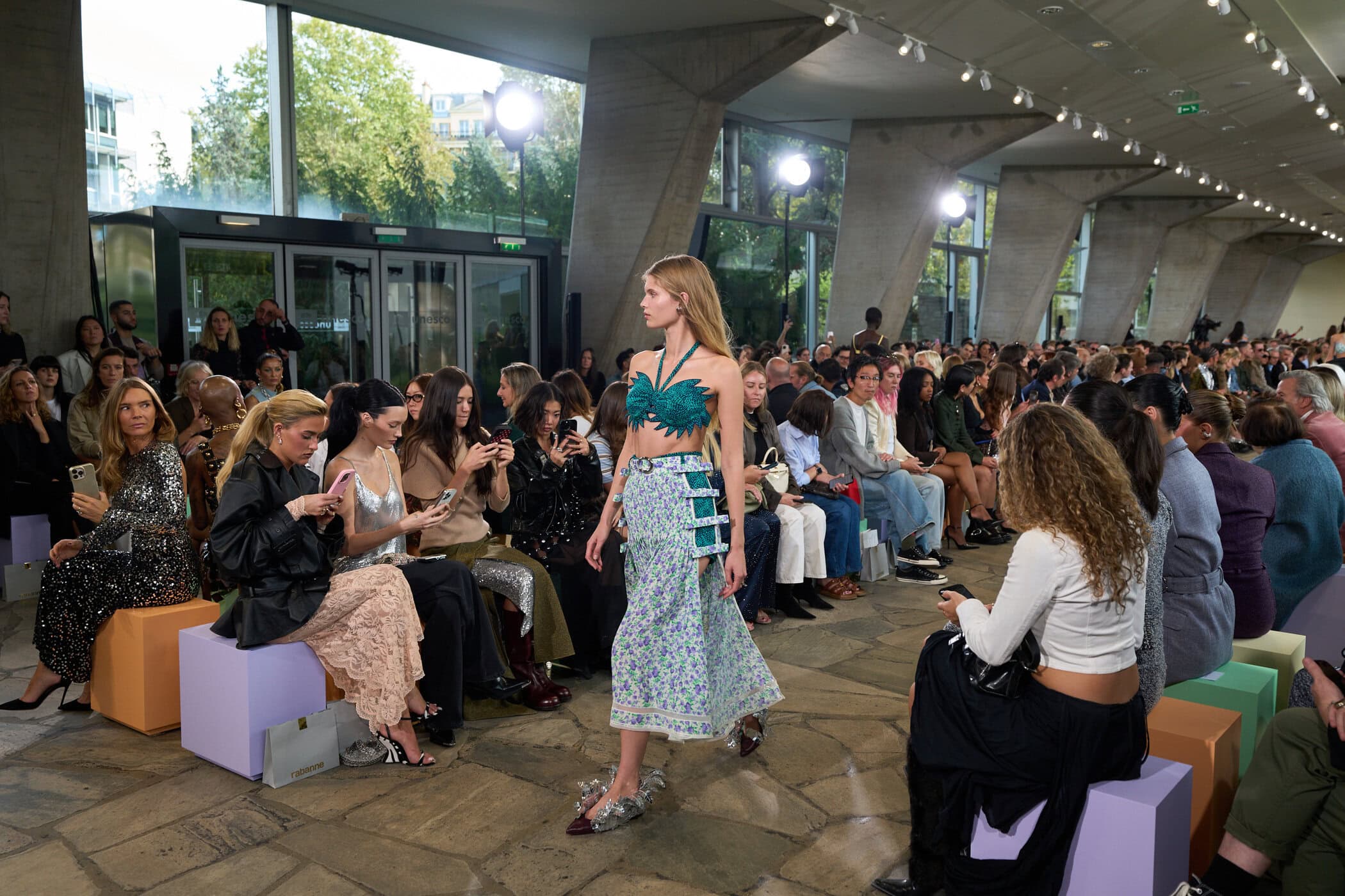 Rabanne Spring 2026 Fashion Show Atmosphere