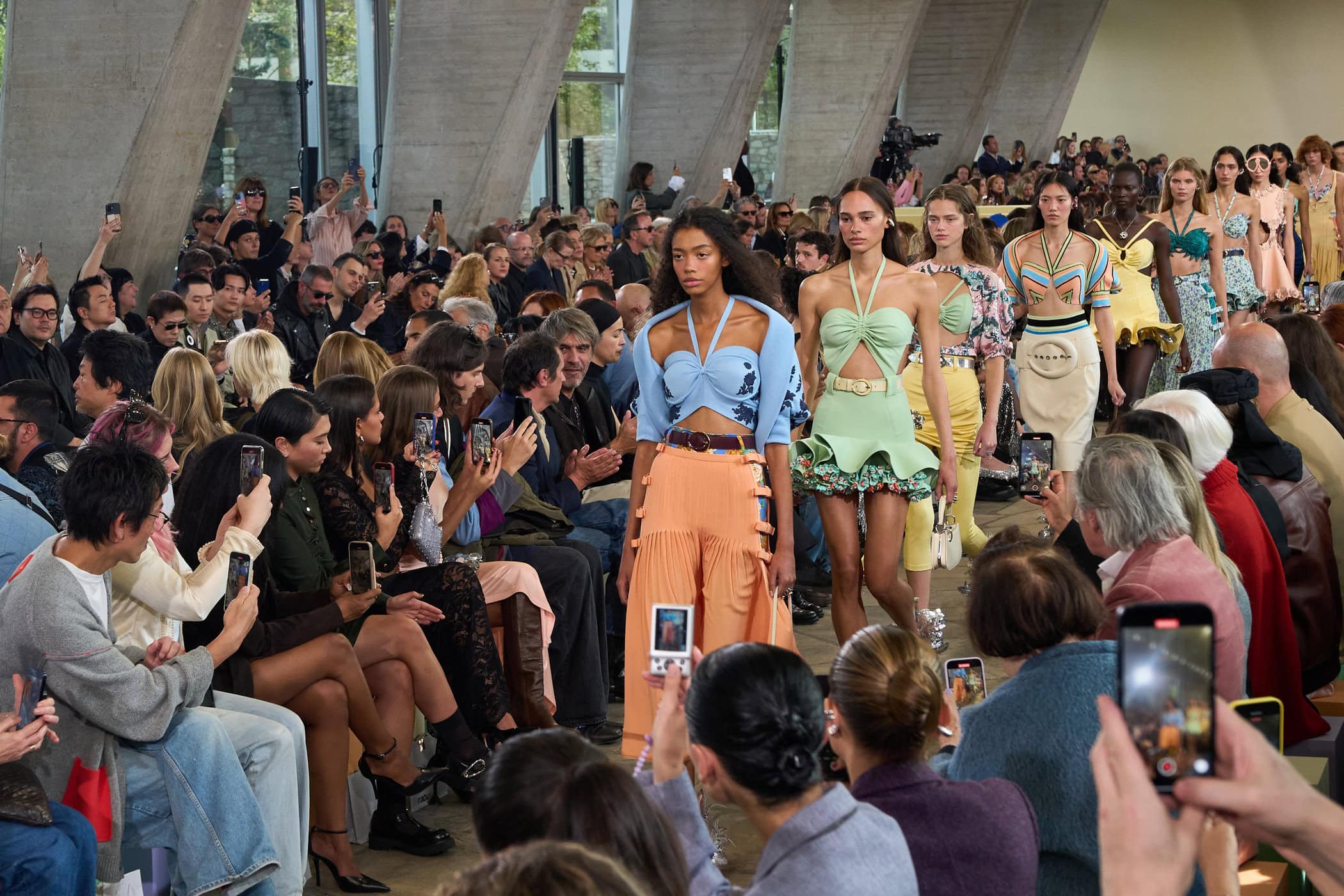 Rabanne Spring 2026 Fashion Show Atmosphere