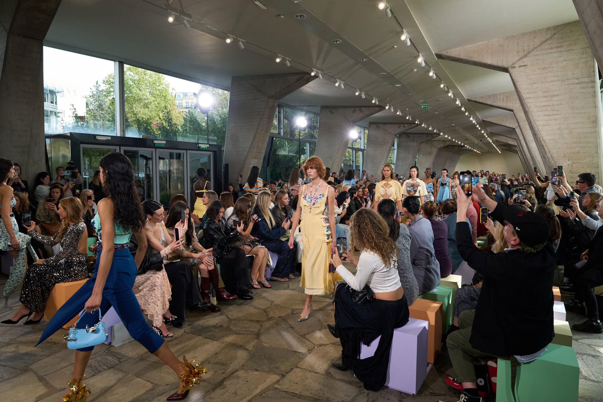 Rabanne Spring 2026 Fashion Show Atmosphere