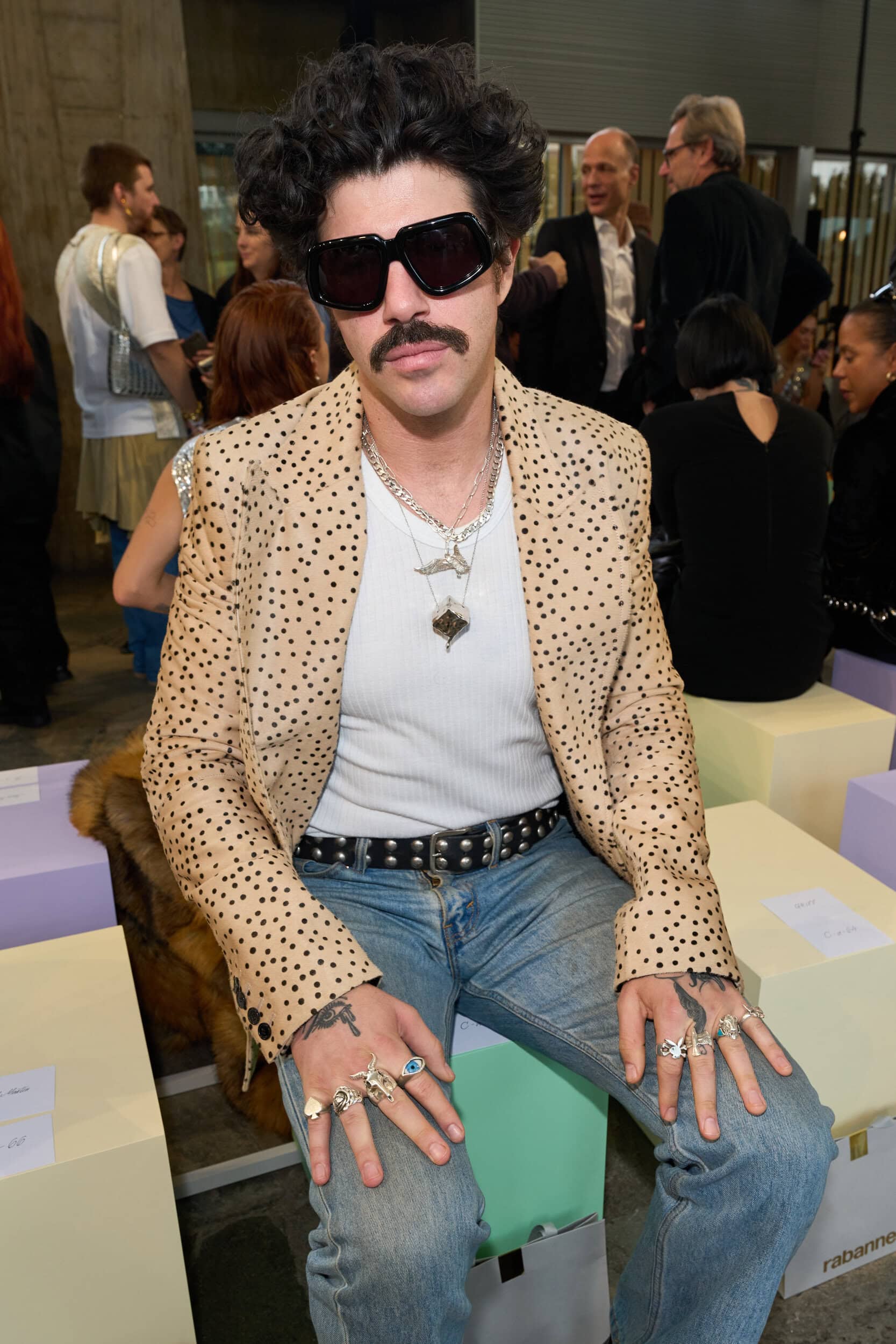 Rabanne Spring 2026 Fashion Show Front Row