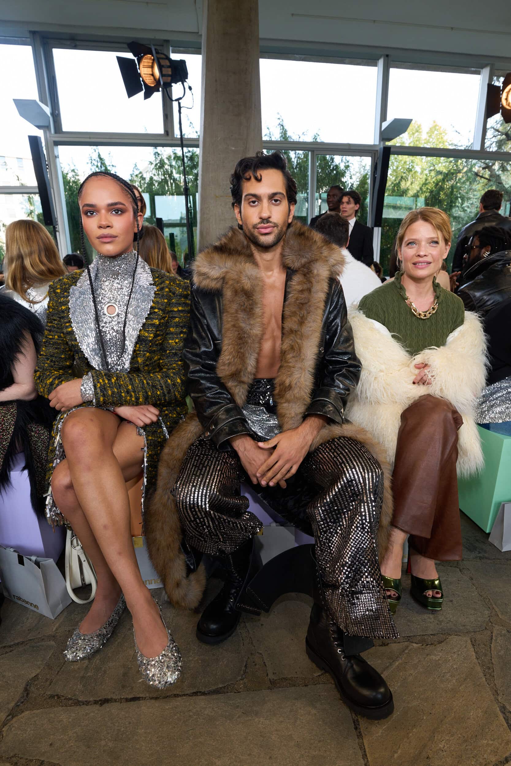Rabanne Spring 2026 Fashion Show Front Row