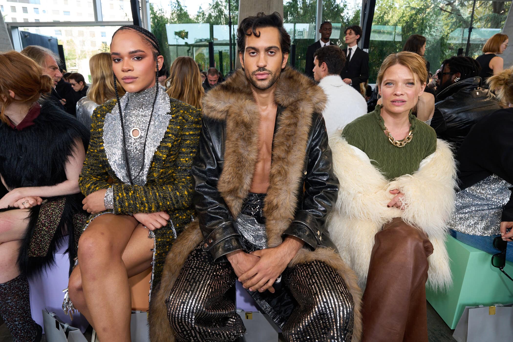 Rabanne Spring 2026 Fashion Show Front Row