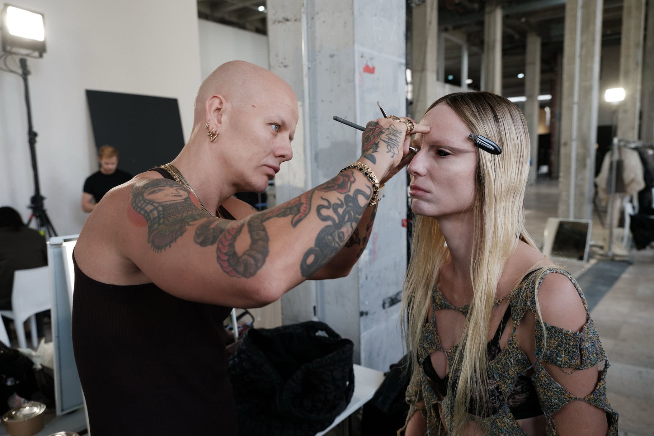 Rick Owens Spring 2026 Fashion Show Backstage
