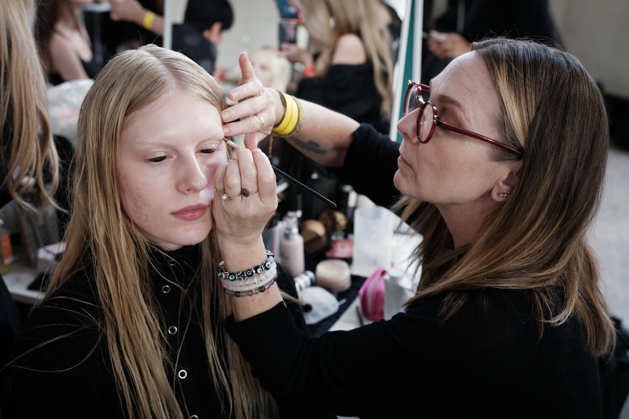 Rick Owens Spring 2026 Fashion Show Backstage