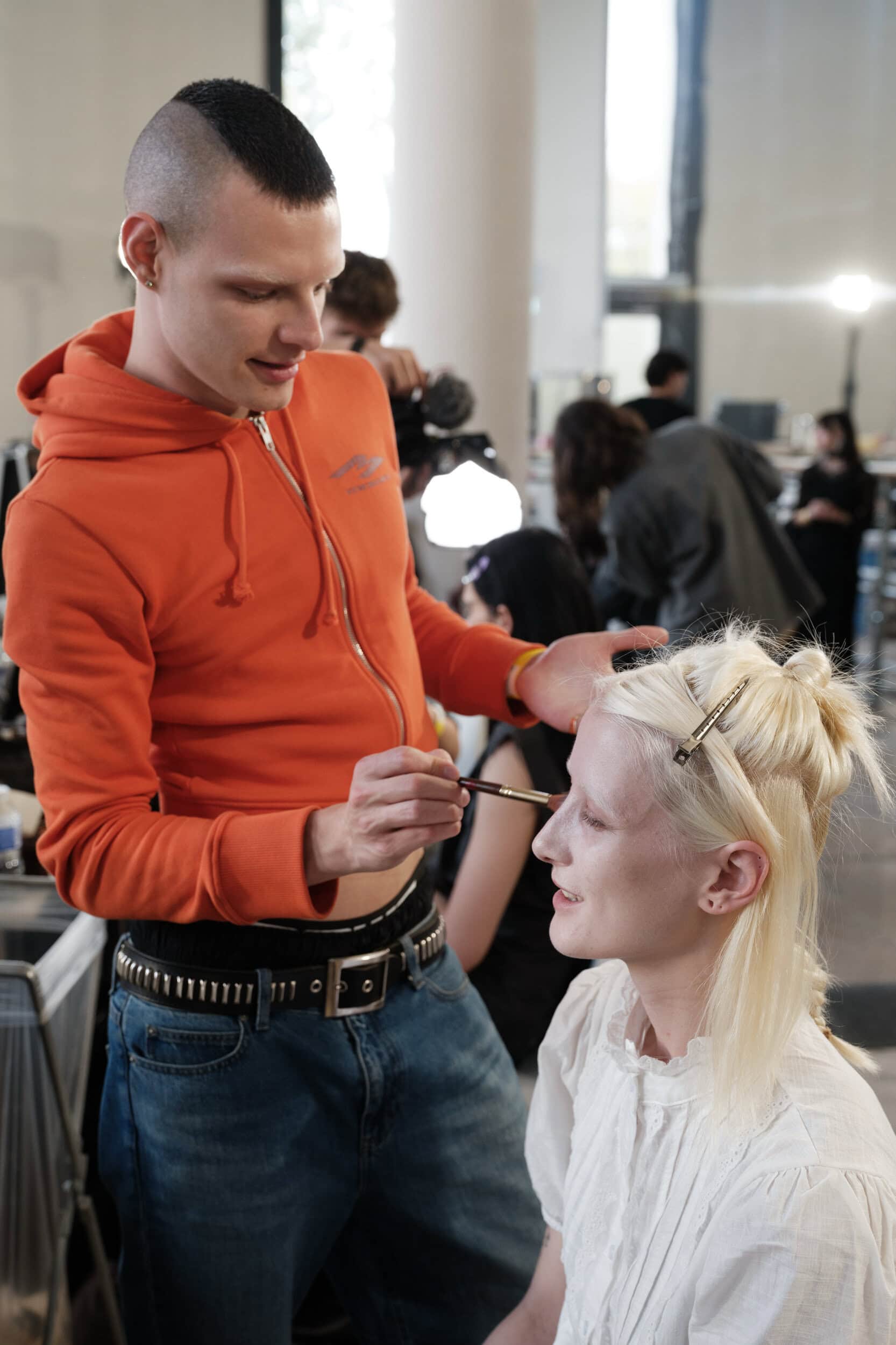 Rick Owens Spring 2026 Fashion Show Backstage