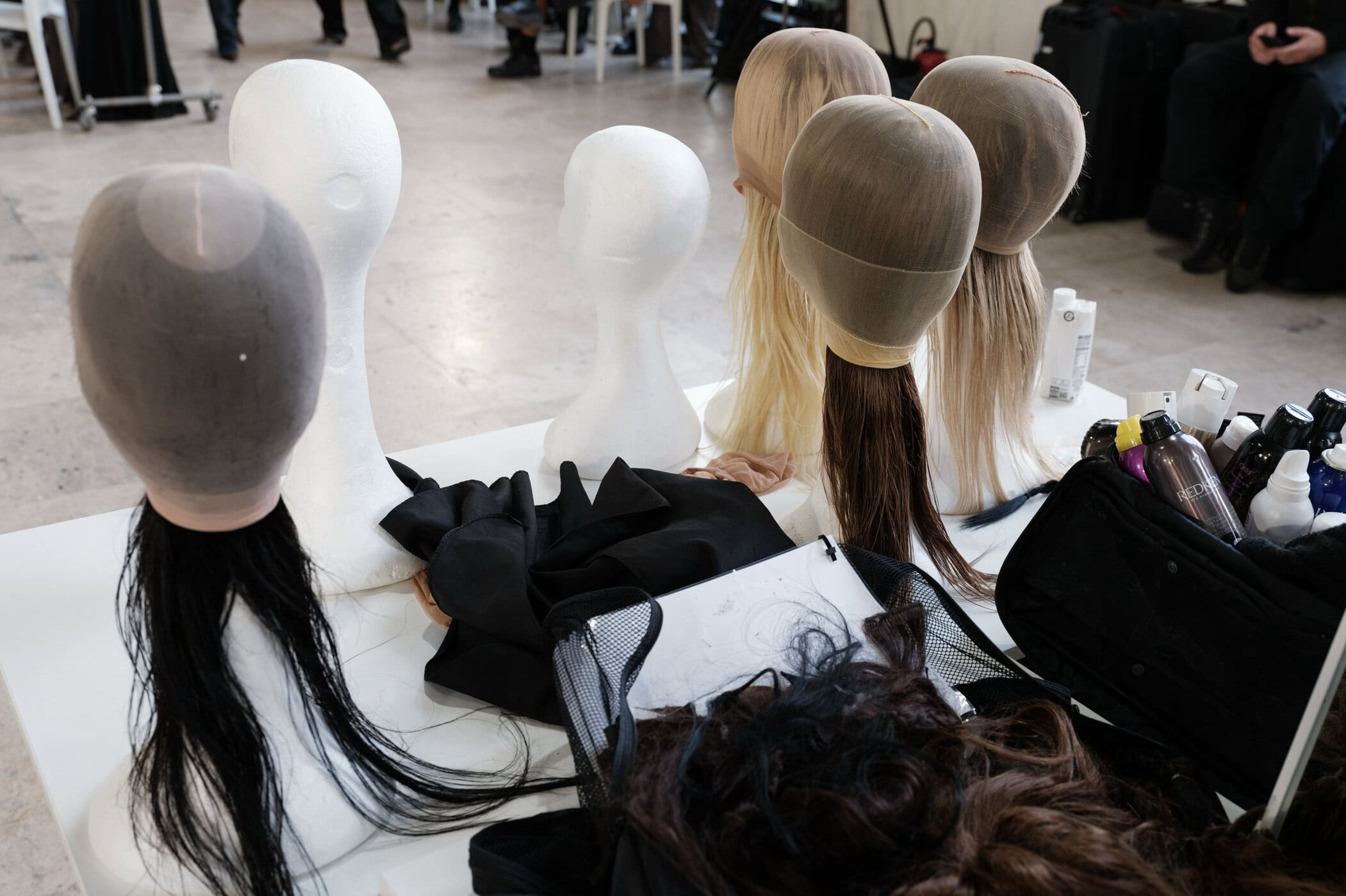 Rick Owens Spring 2026 Fashion Show Backstage