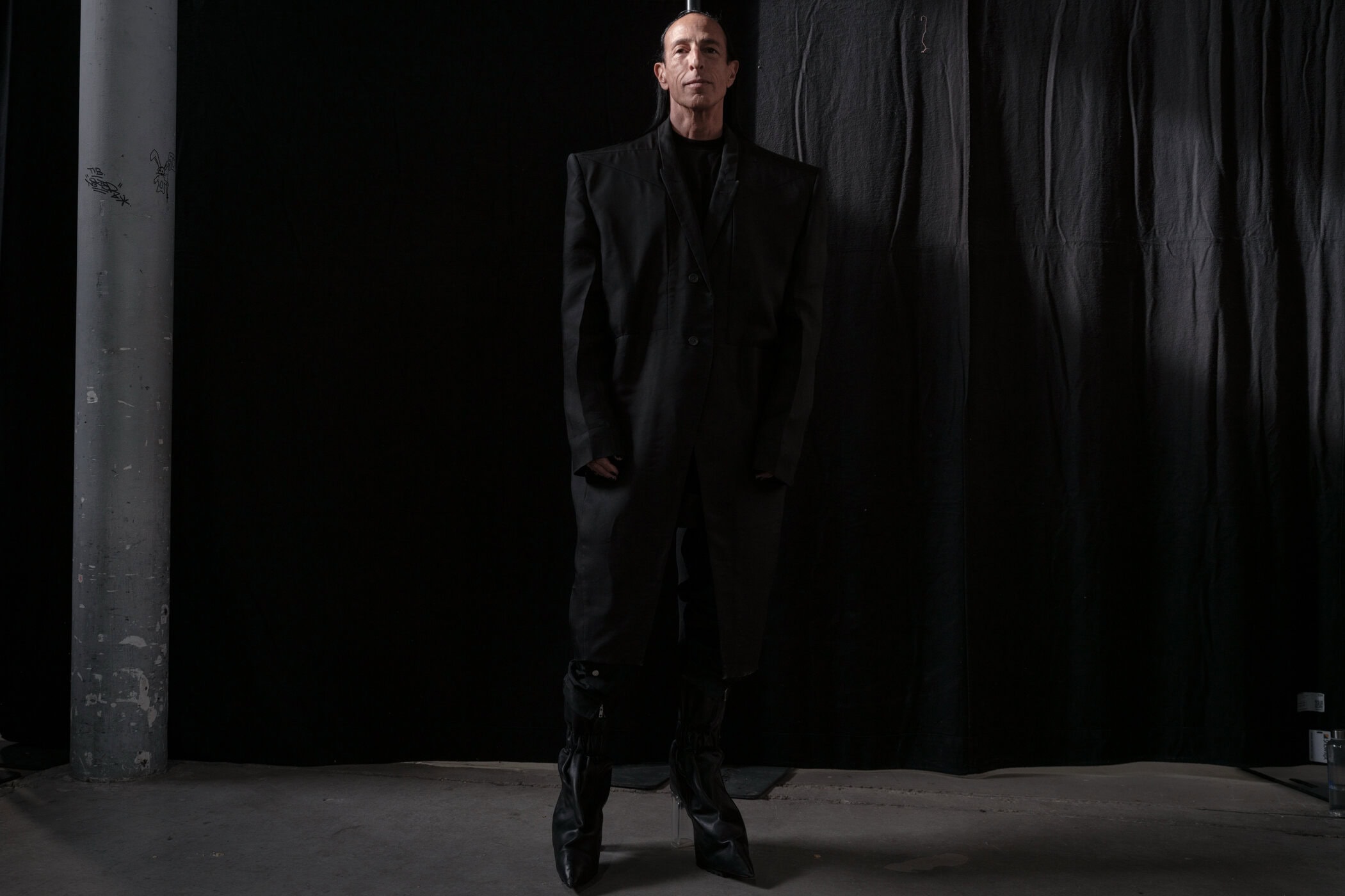 Rick Owens Spring 2026 Fashion Show Backstage