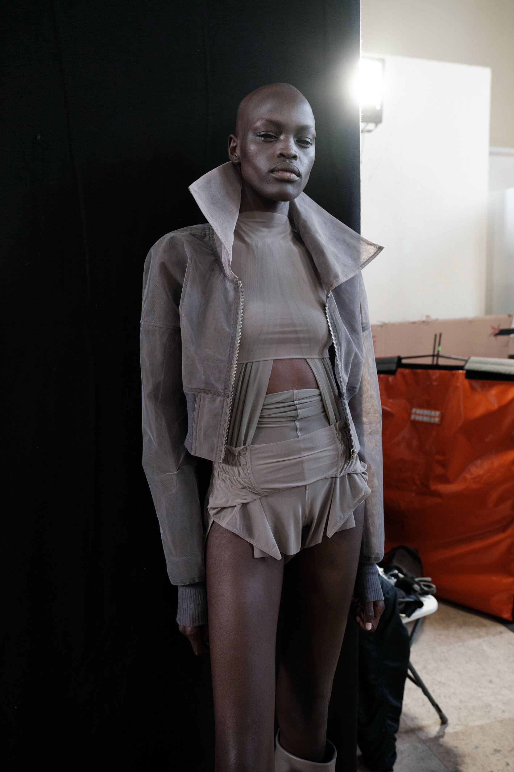 Rick Owens Spring 2026 Fashion Show Backstage