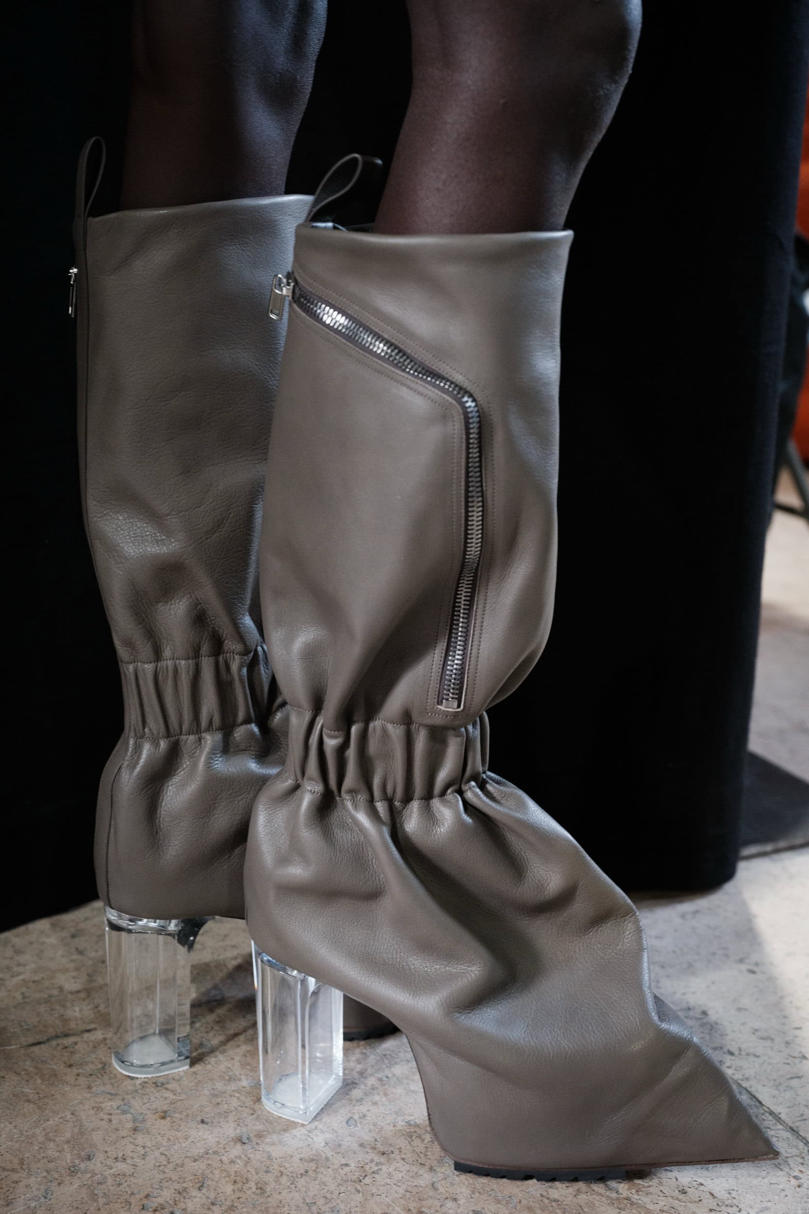 Rick Owens Spring 2026 Fashion Show Backstage