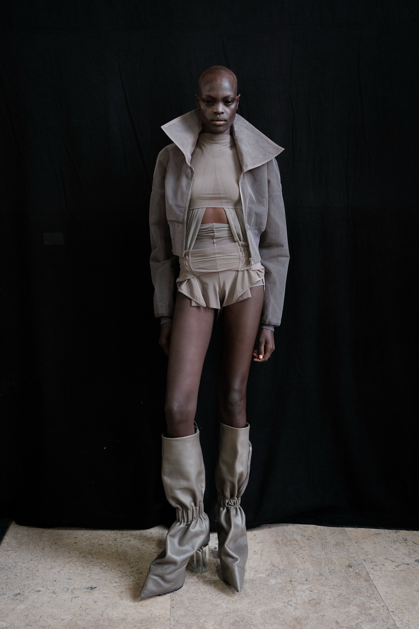 Rick Owens Spring 2026 Fashion Show Backstage