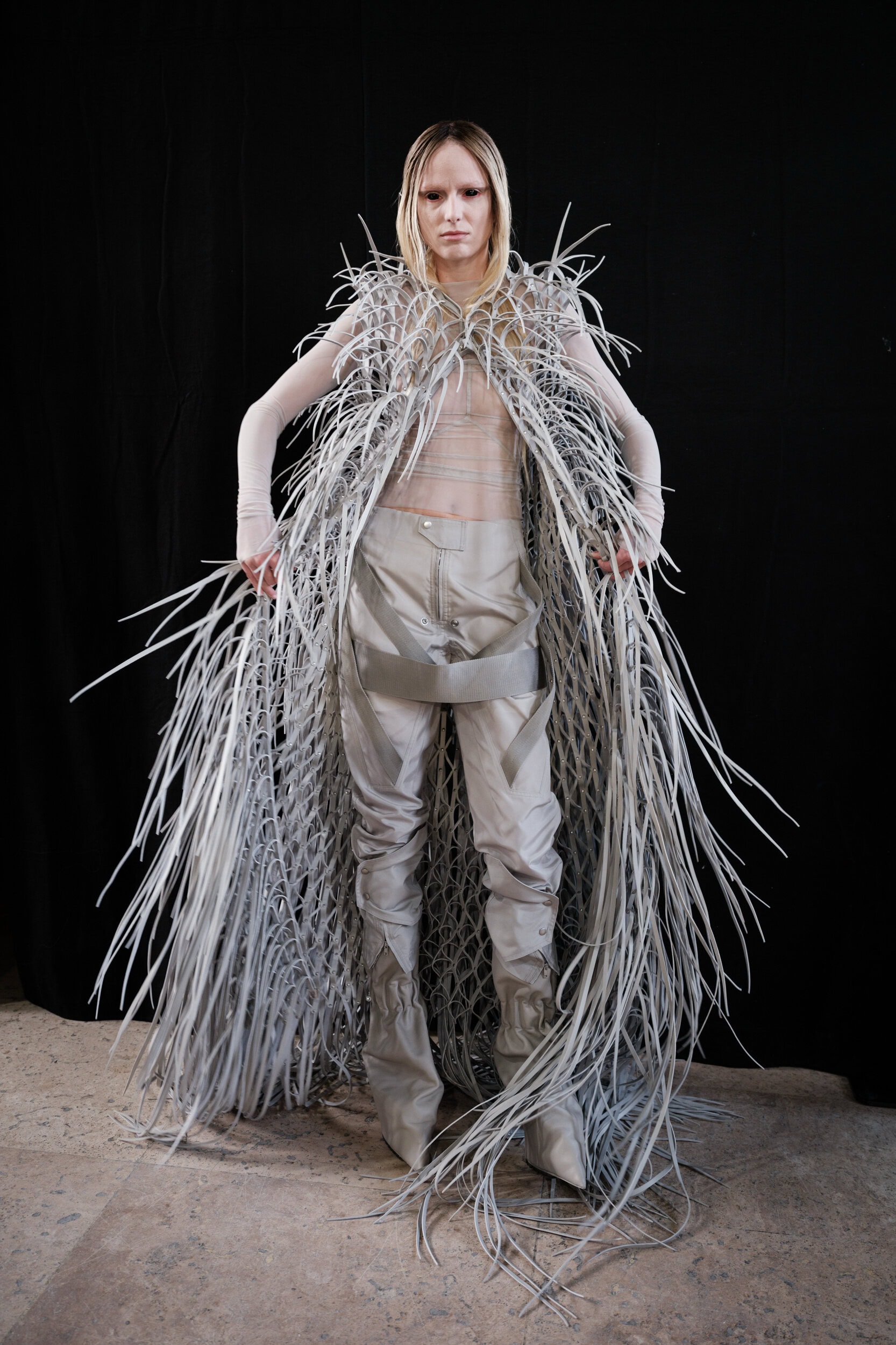 Rick Owens Spring 2026 Fashion Show Backstage