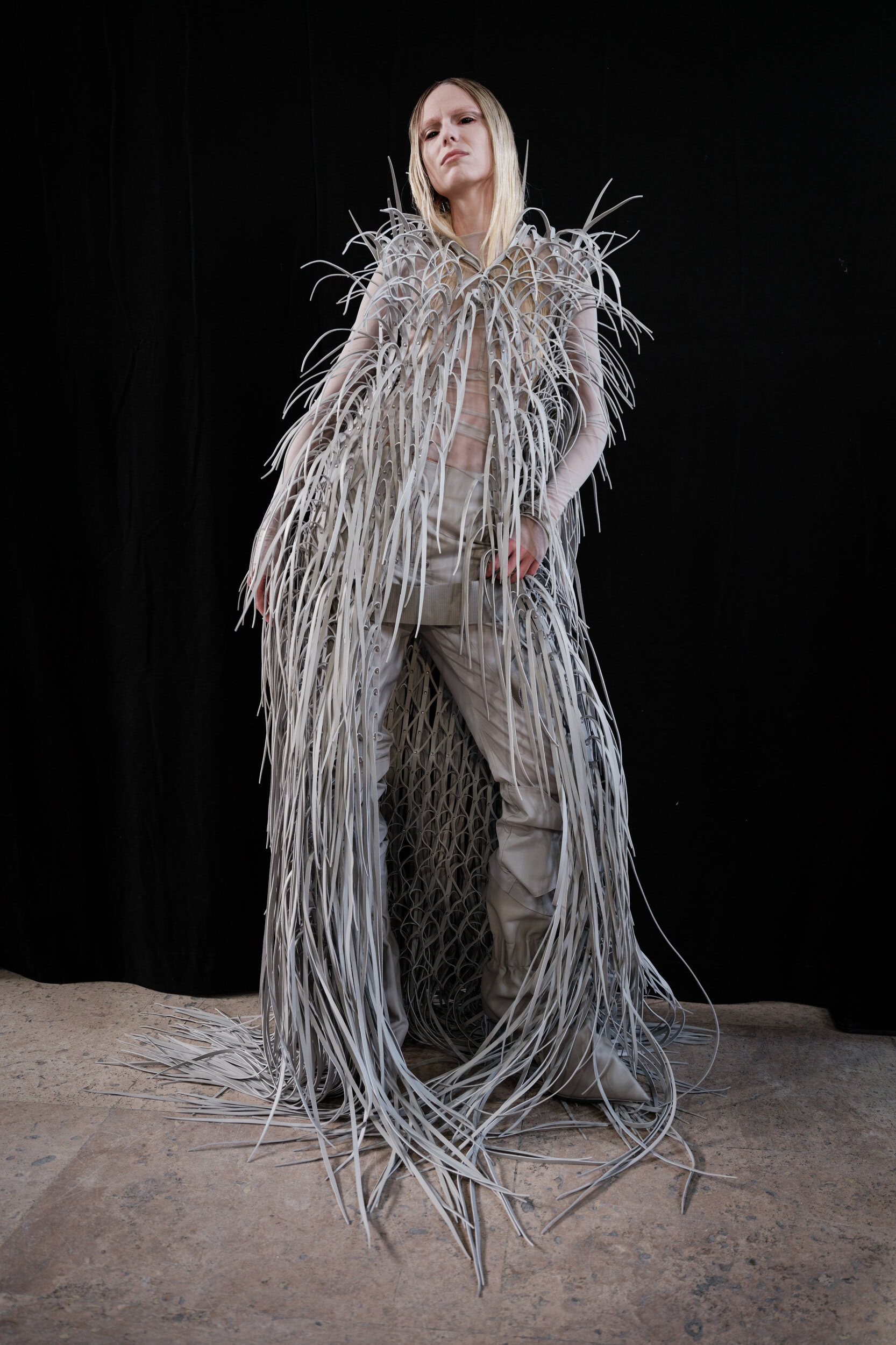 Rick Owens Spring 2026 Fashion Show Backstage
