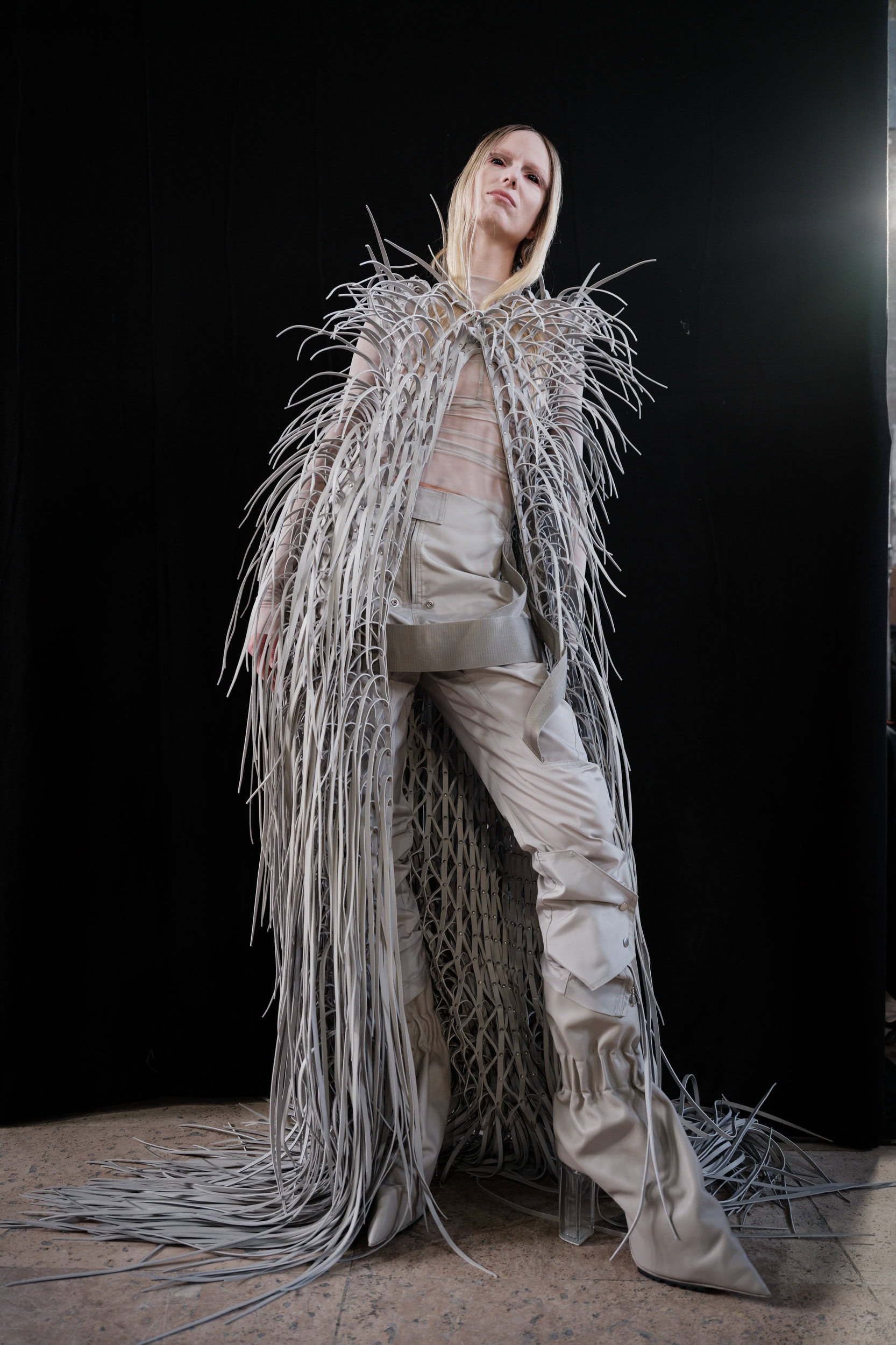 Rick Owens Spring 2026 Fashion Show Backstage